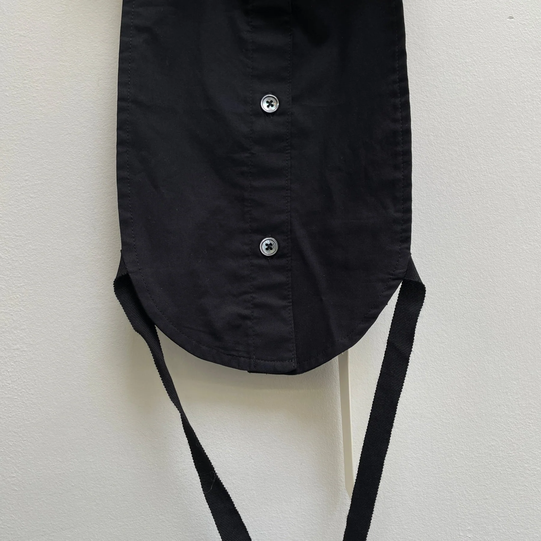 Ann Demeulemeester Shirt-Insert Button Up Blouse - Image 4