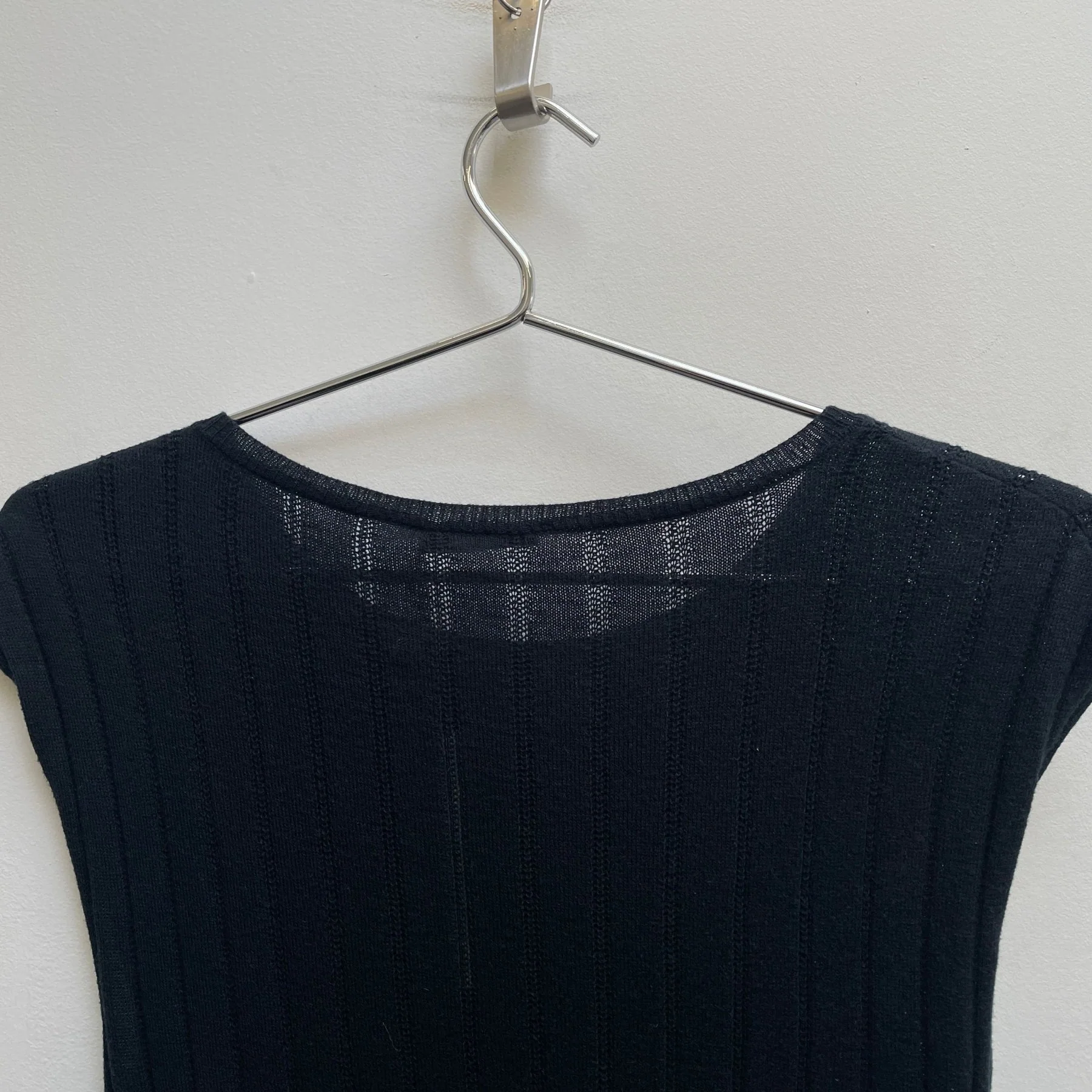 90s Ann Demeulemeester Sleeveless Ribbed Top - Image 6