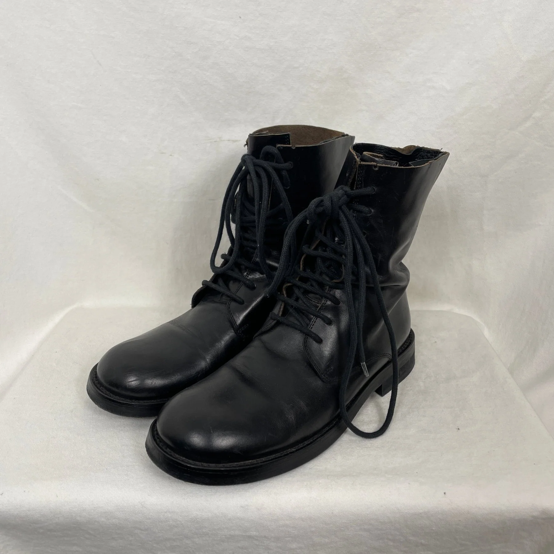 00s Ann Demeulemeester Military Boots - Image 3