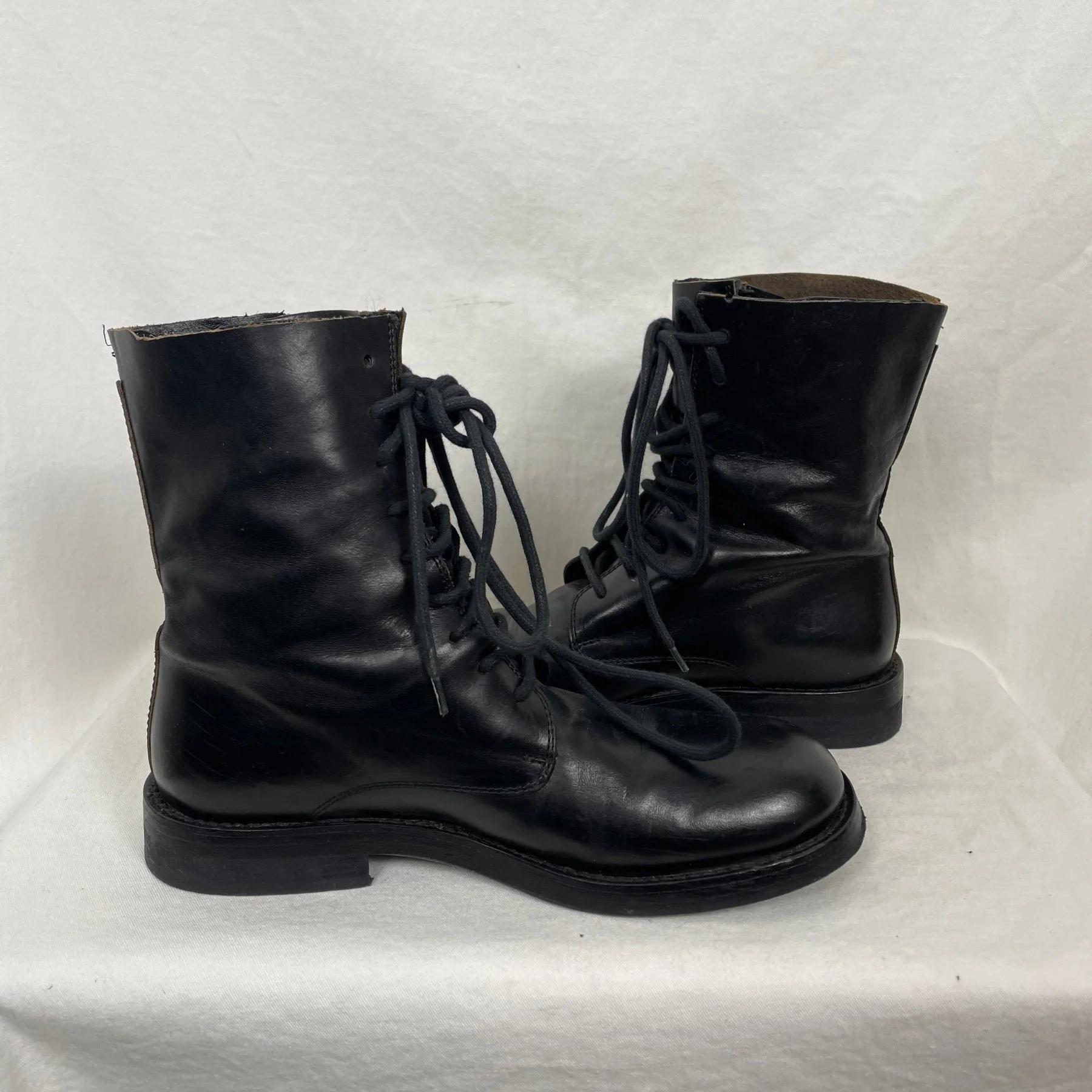 00s Ann Demeulemeester Military Boots - Image 4