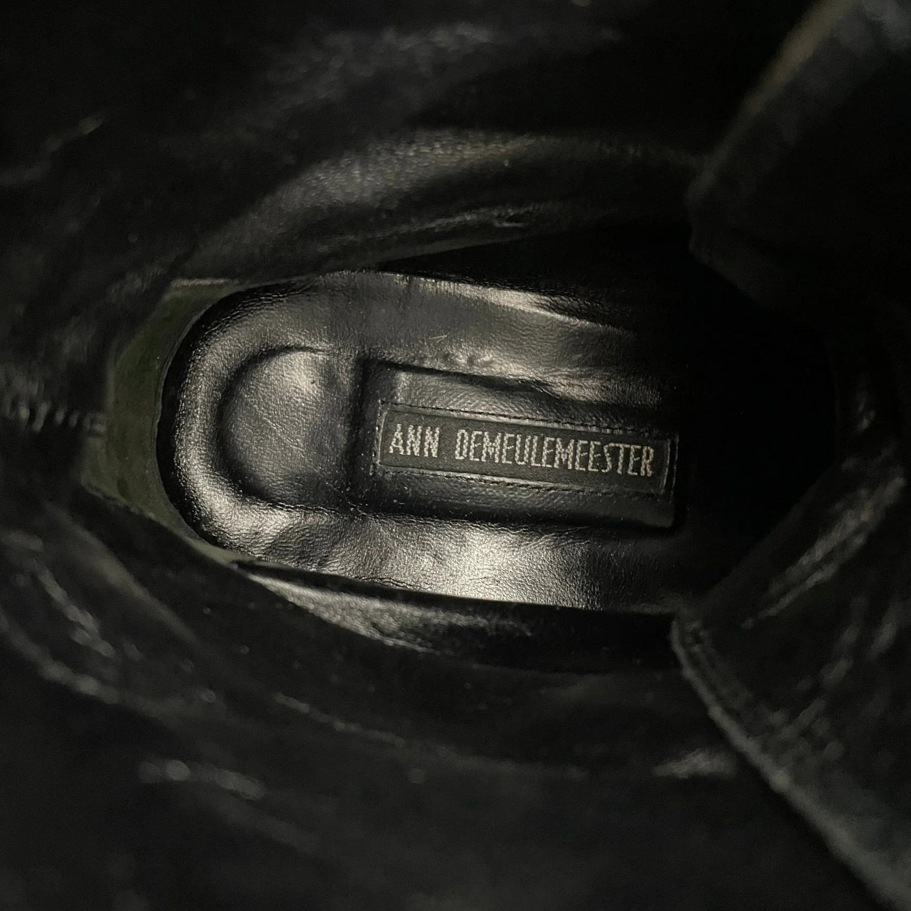 00s Ann Demeulemeester Military Boots - Image 8
