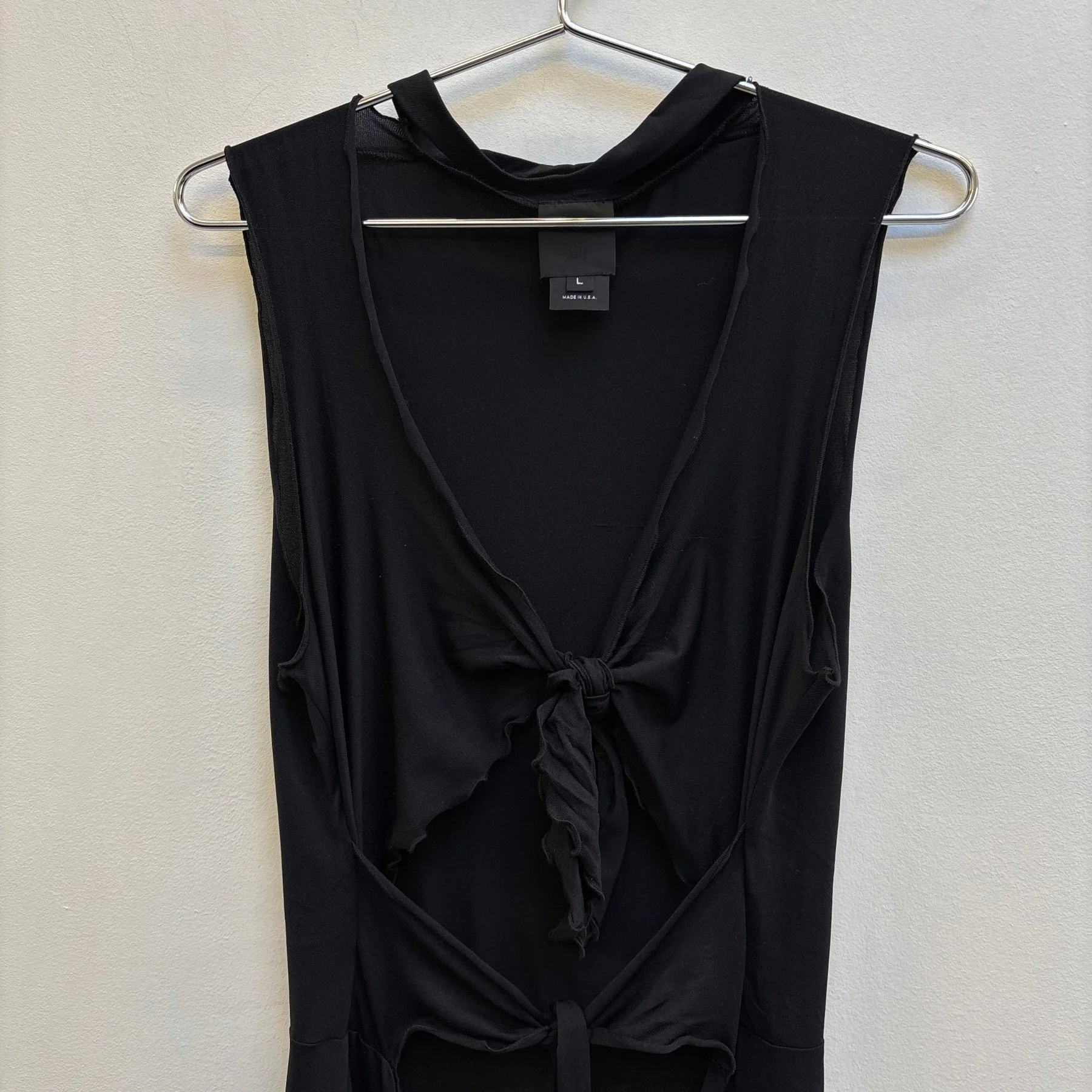 Anna Sui Lisa Tie Front Mini Dress - Image 5