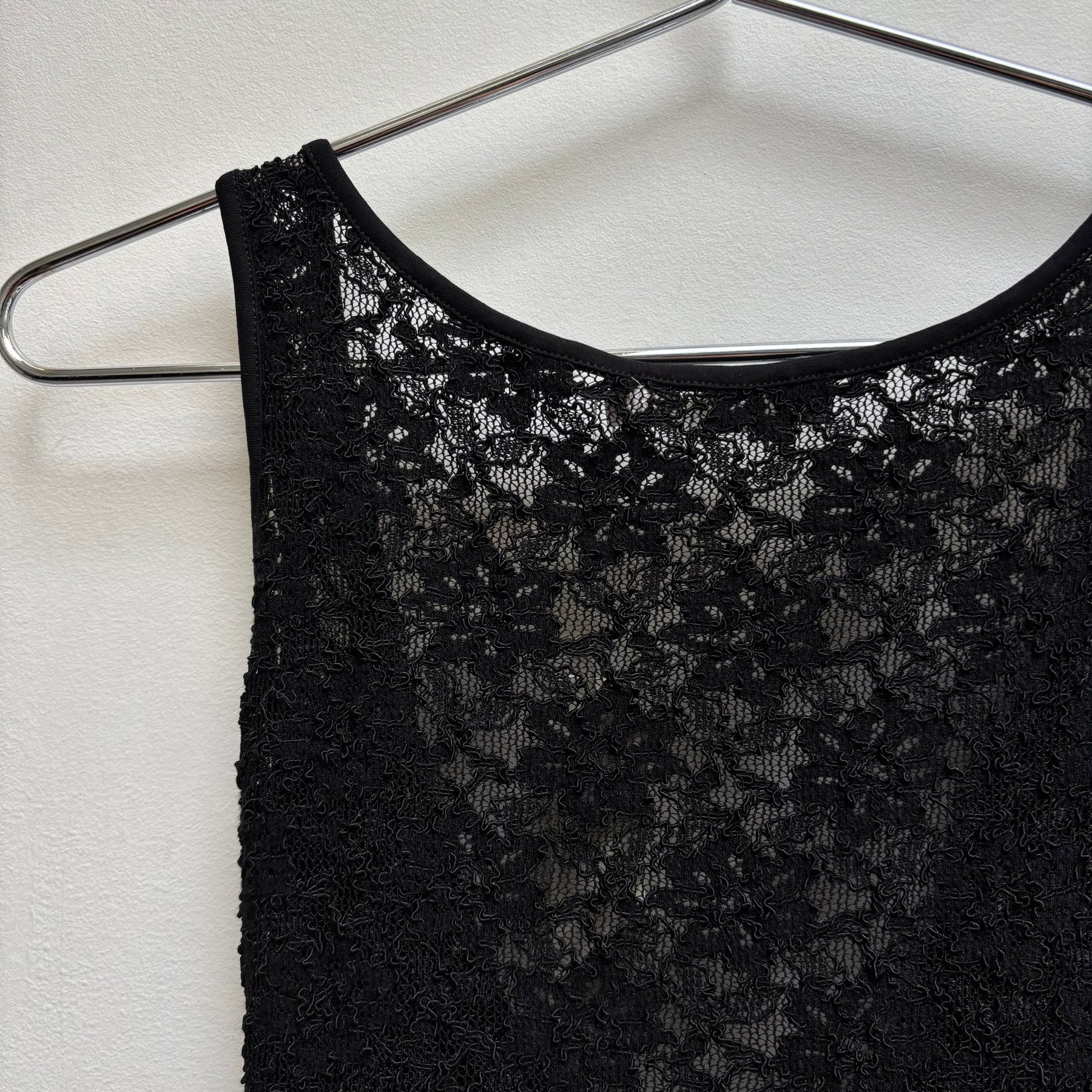 Anne Fontaine Lace Front Wrap Tank Top - Image 6