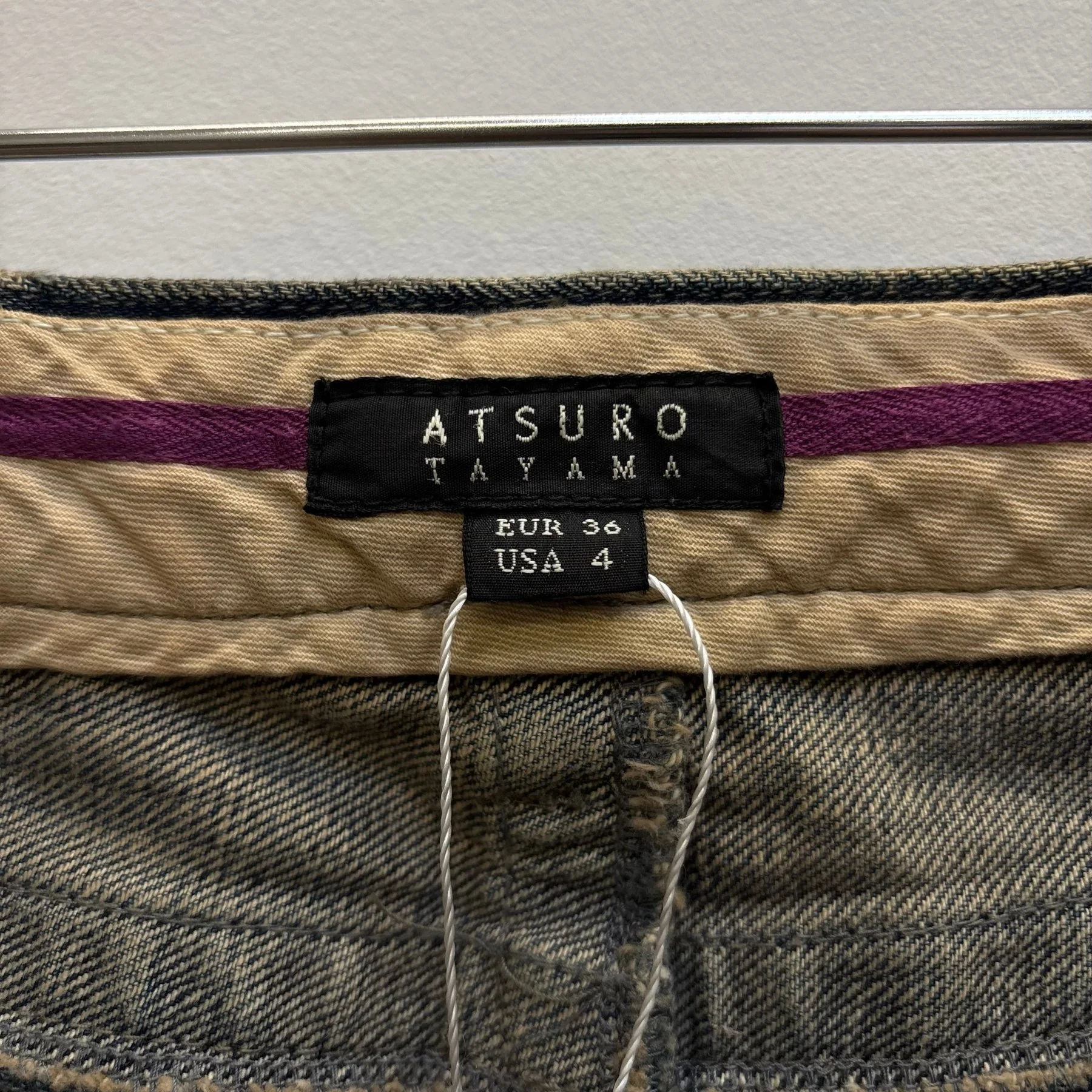 Atsuro Tayama Faded Distressed Flare Jeans - Image 10