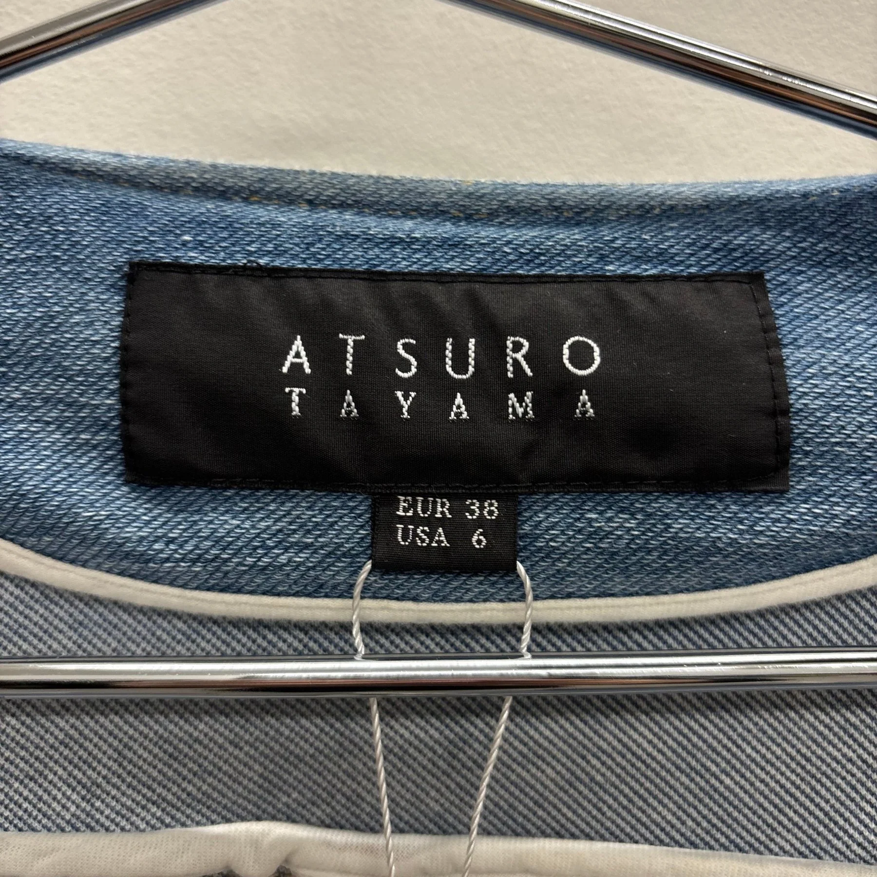 Atsuro Tayama Denim Zip Up Jacket - Image 10
