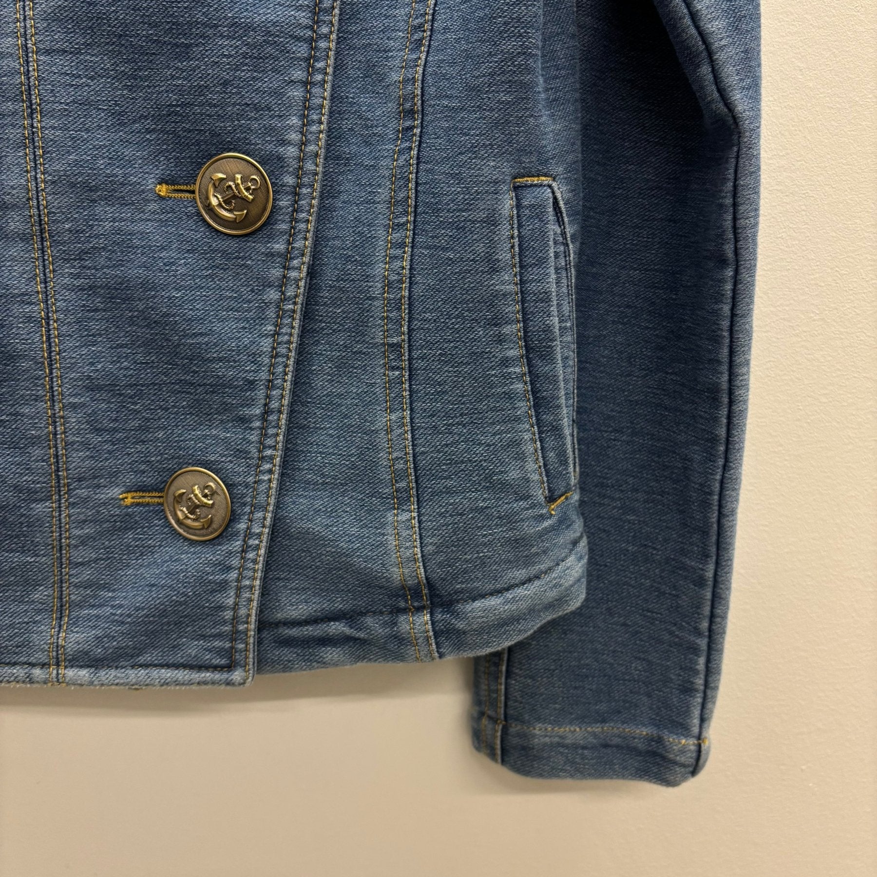 Atsuro Tayama Denim Zip Up Jacket - Image 5