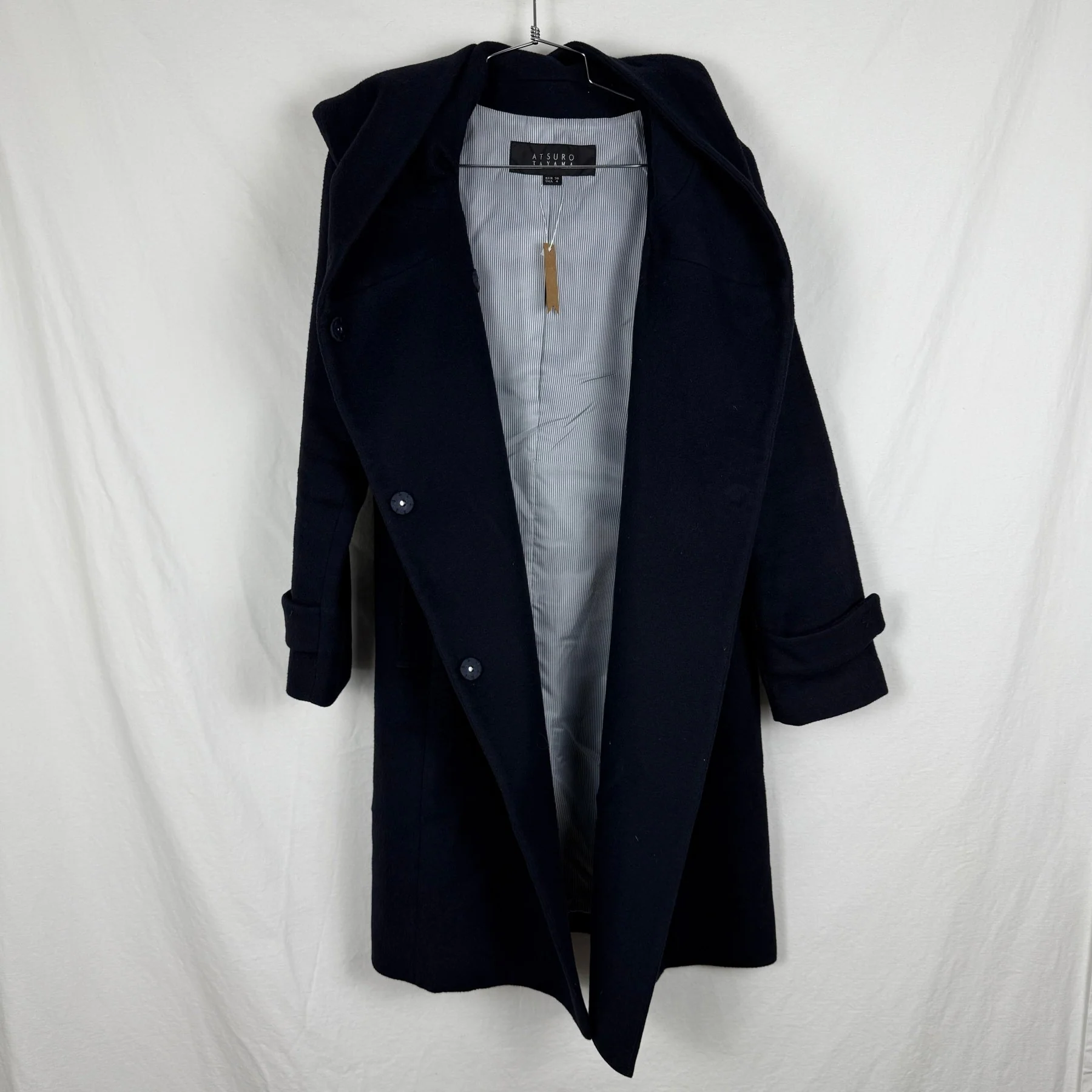 Atsuro Tayama Hooded Chester Coat - Image 6