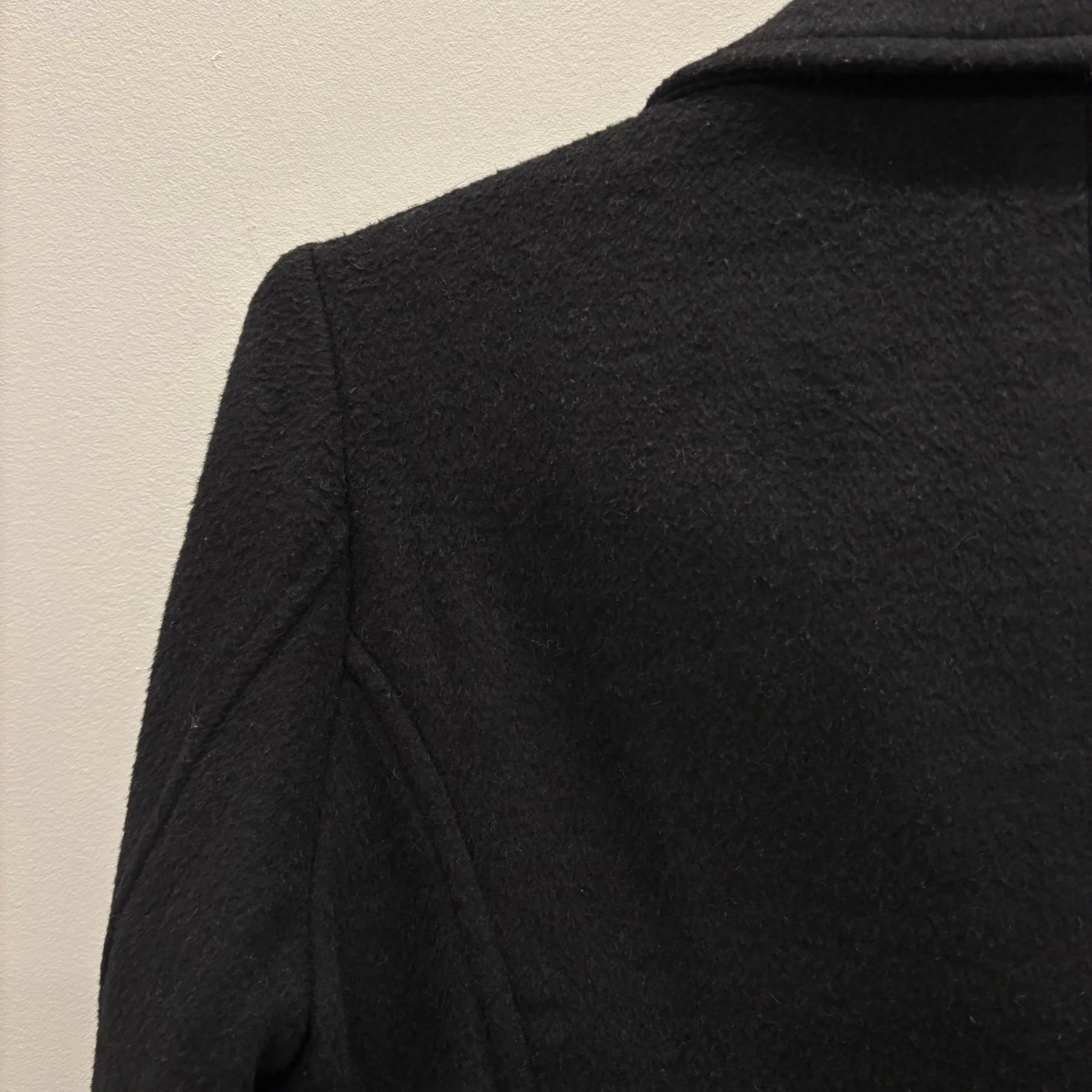 Atsuro Tayama Wool Double Breasted Peacoat - Image 9