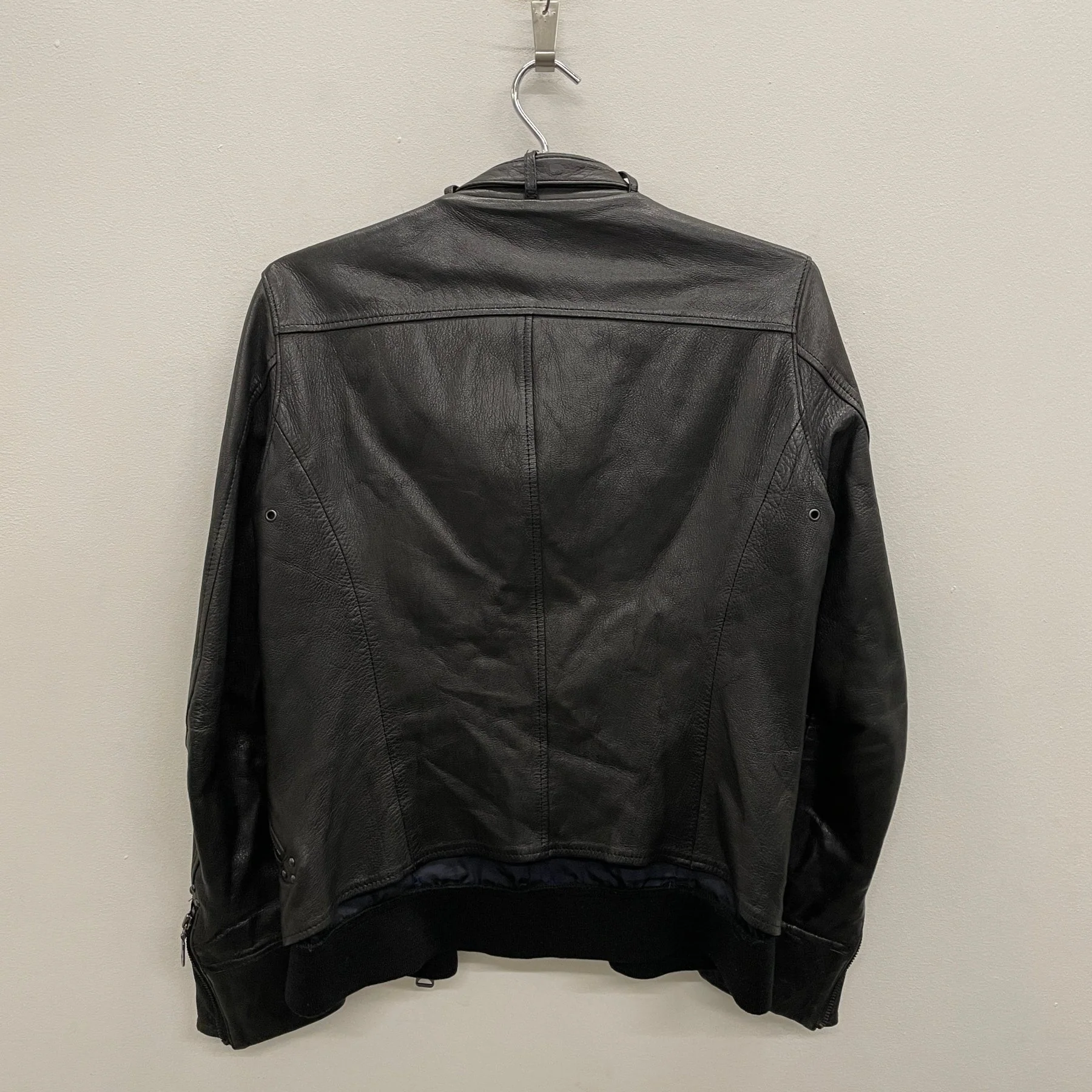 AW07 Mihara Yasuhiro Studded Leather Jacket - Image 2