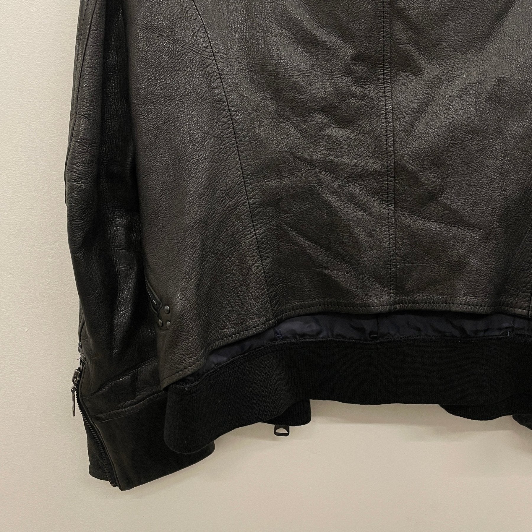 AW07 Mihara Yasuhiro Studded Leather Jacket - Image 7