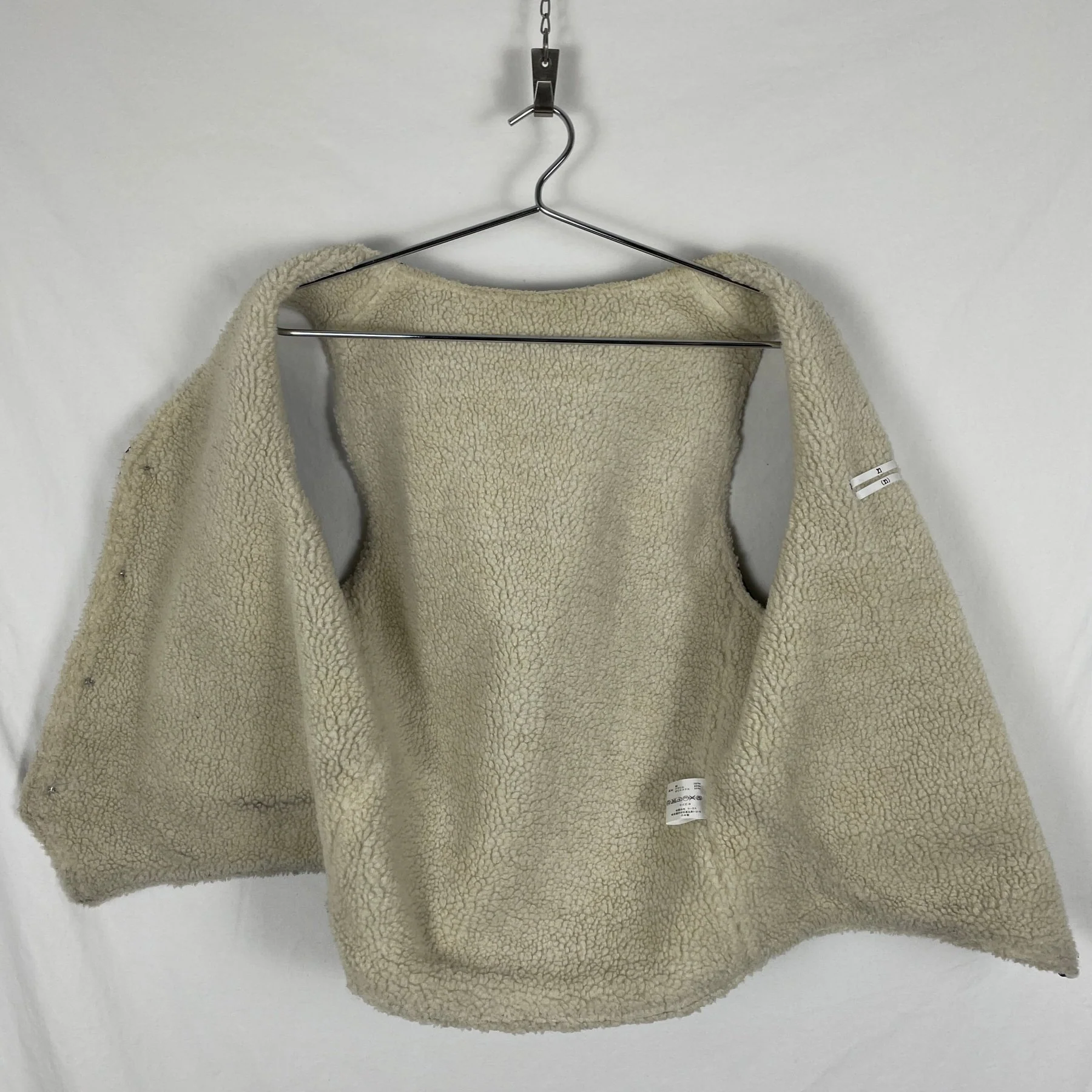 AW08 Number (N)ine Shearling Vest - Image 6