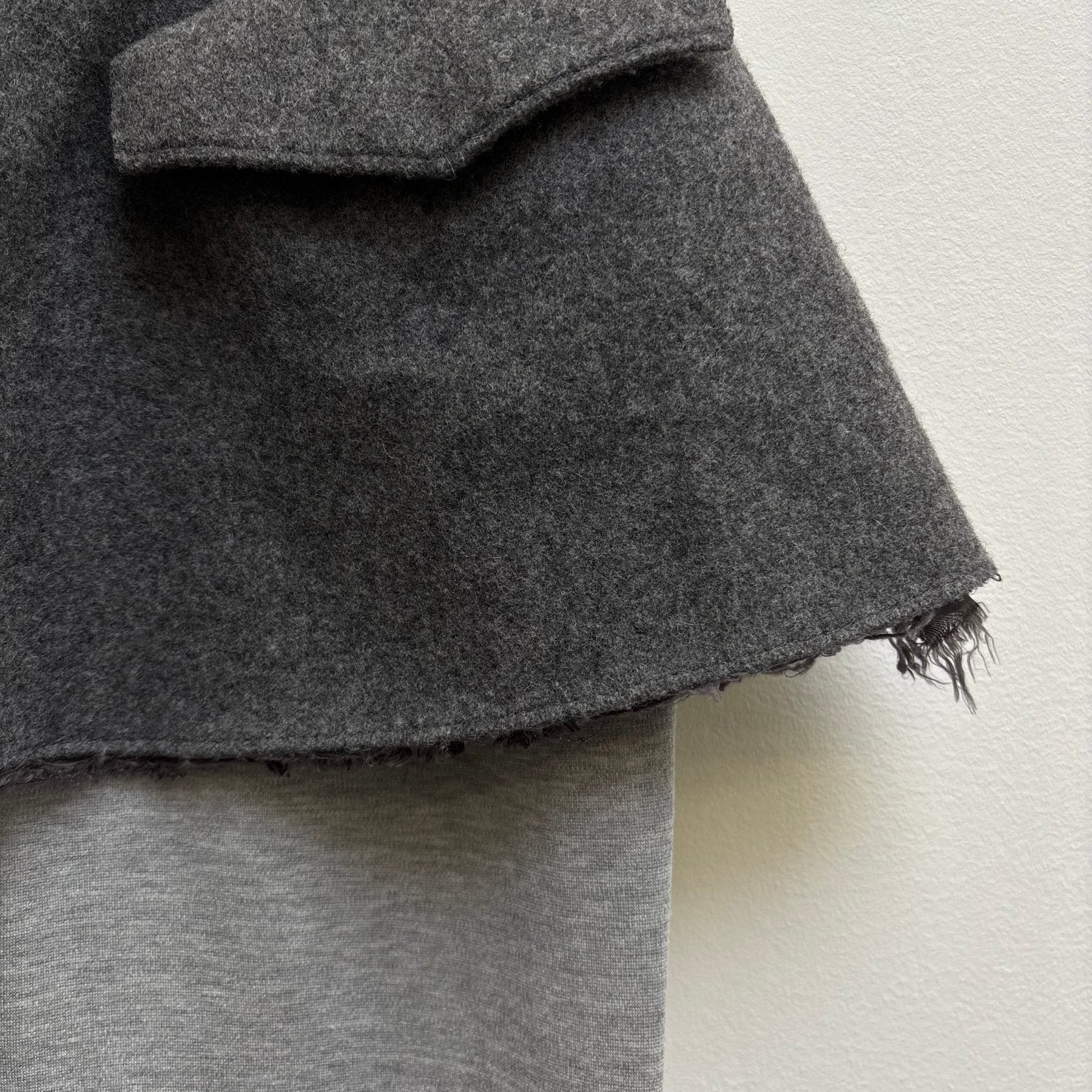 FW15 Undercover “NO (B)ORDERS” Shield Half Skirt - Image 10