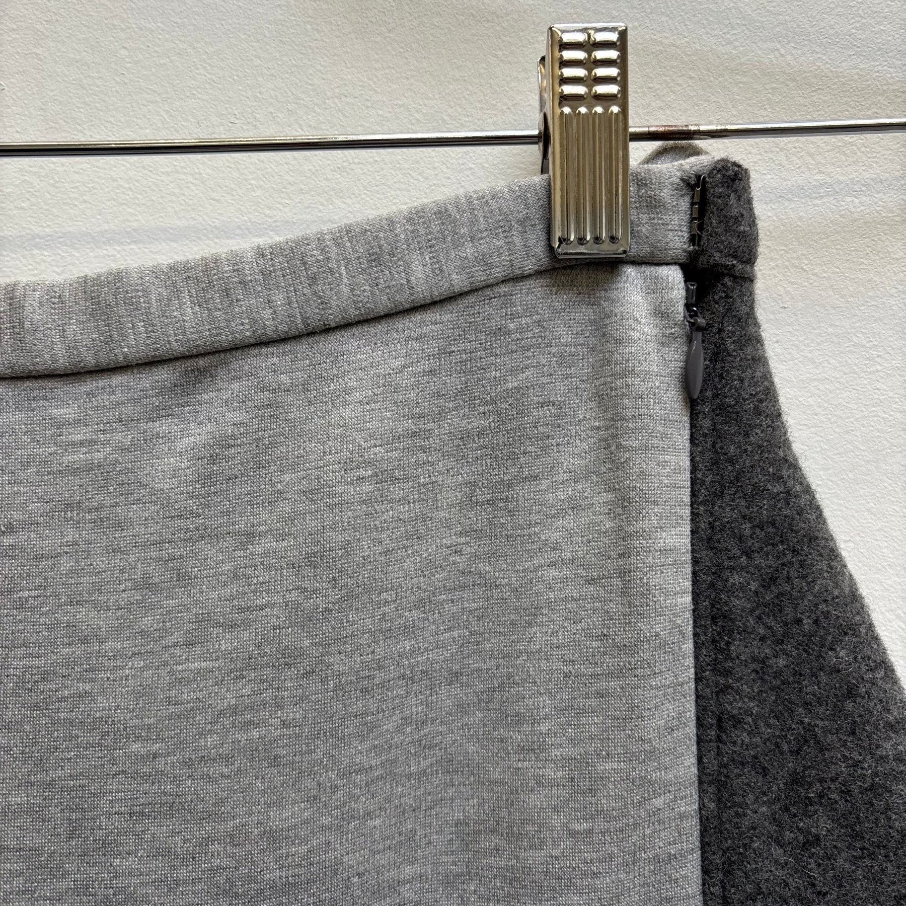 FW15 Undercover “NO (B)ORDERS” Shield Half Skirt - Image 7