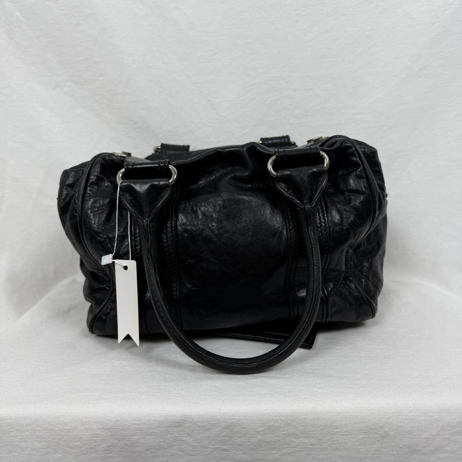 Balenciaga Agneau Whistle Handbag - Image 6
