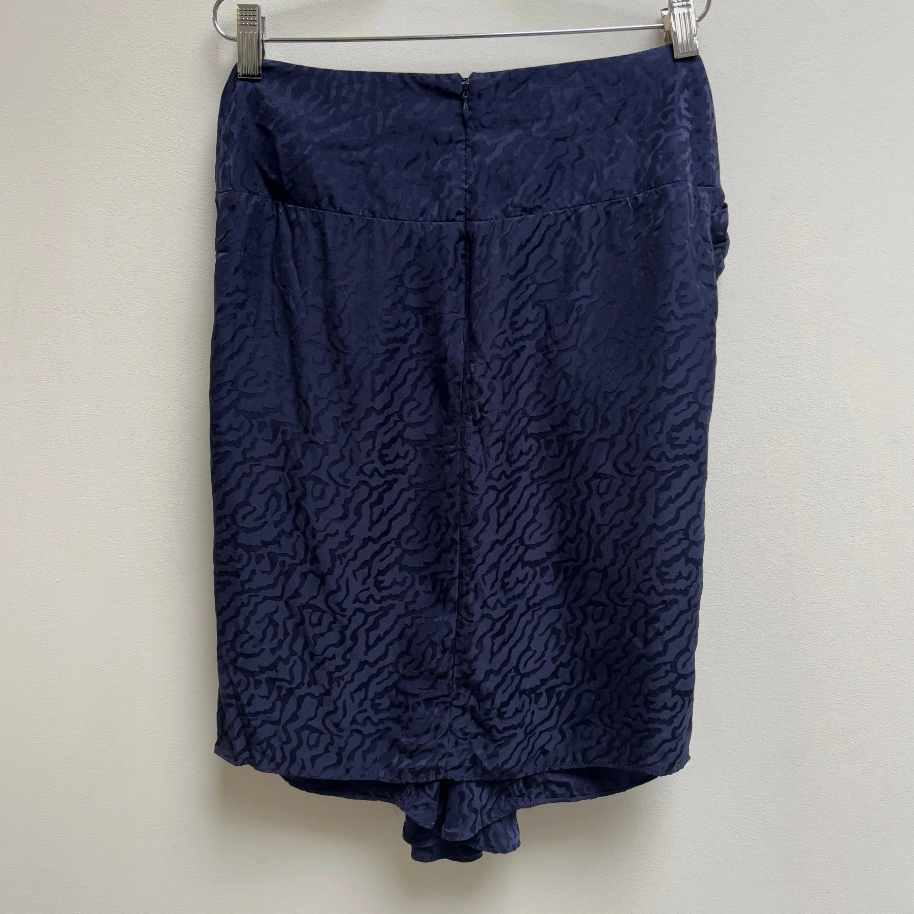 Balenciaga By Nicolas Ghesquiere Patterned Silk Skirt - Image 2