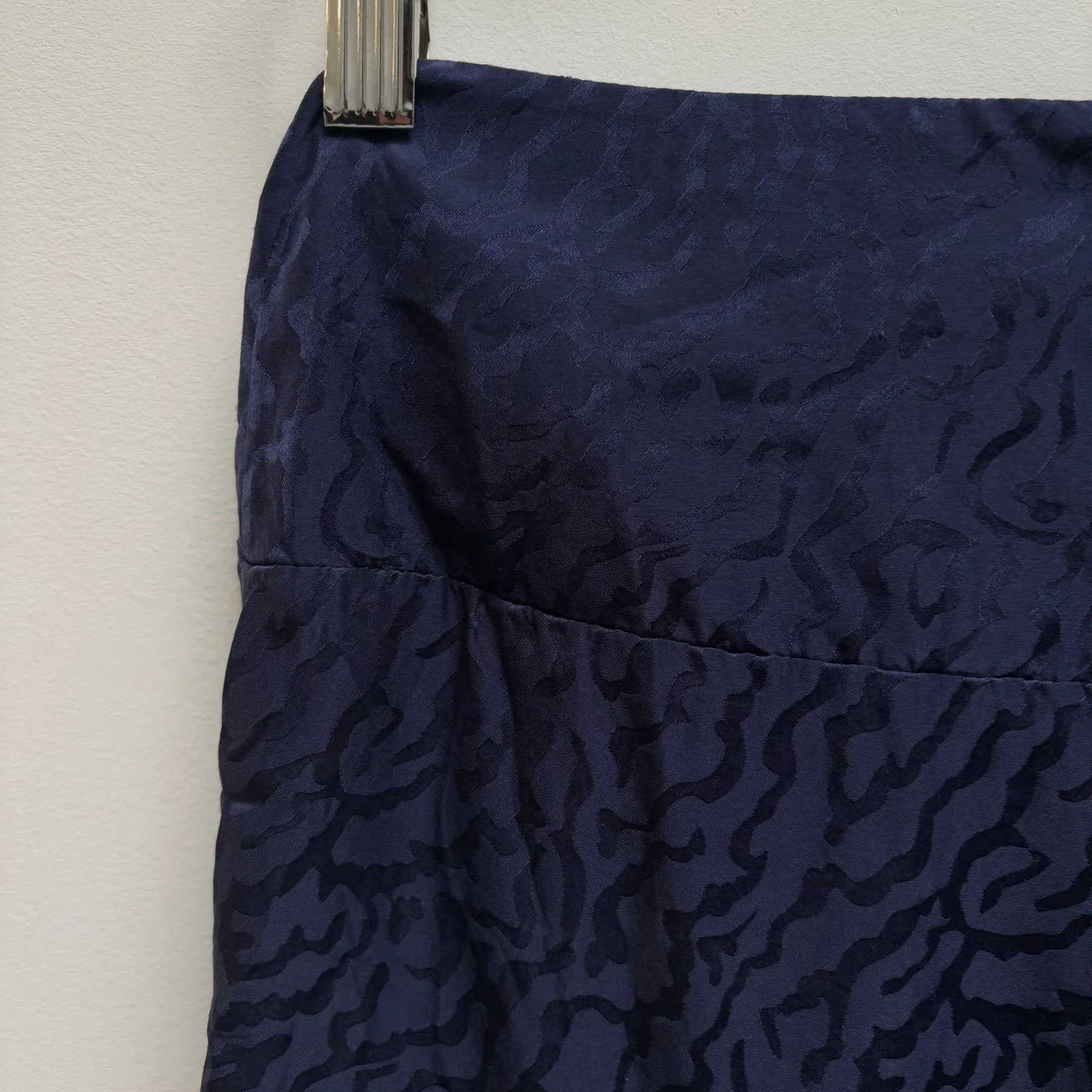 Balenciaga By Nicolas Ghesquiere Patterned Silk Skirt - Image 7