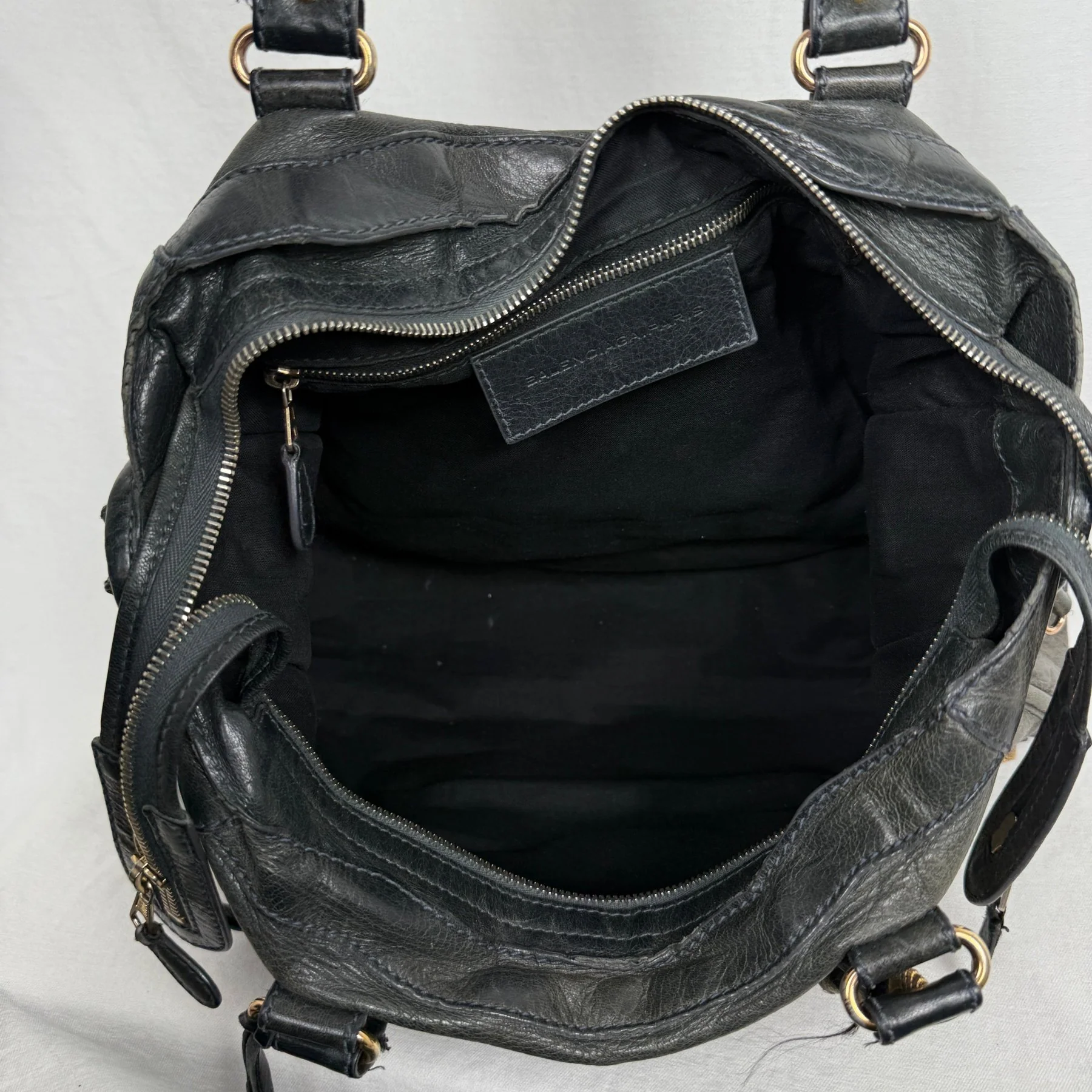 Balenciaga City Leather Handbag - Image 13