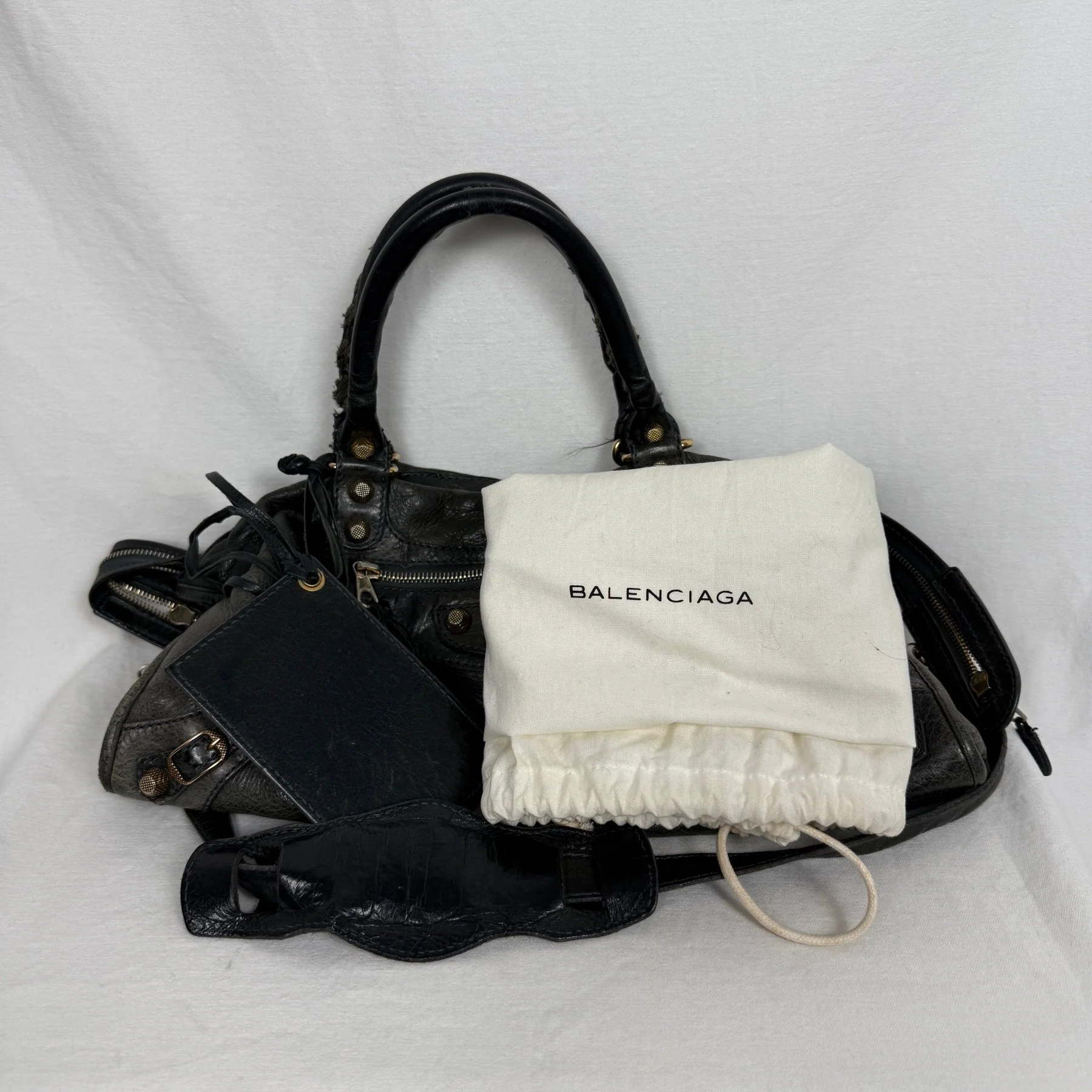 Balenciaga City Leather Handbag - Image 14