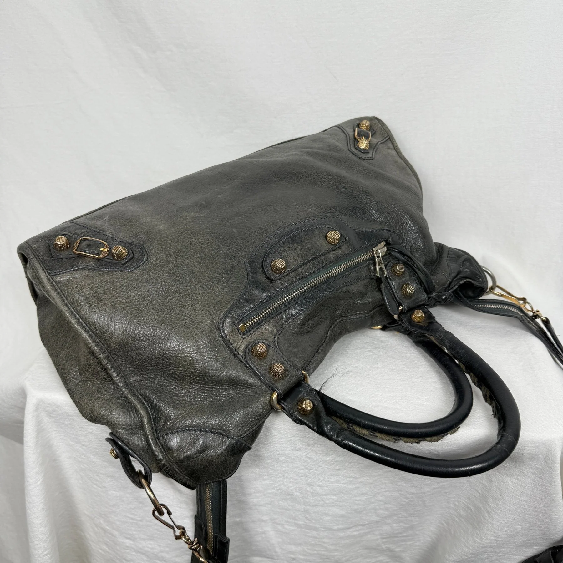 Balenciaga City Leather Handbag - Image 5