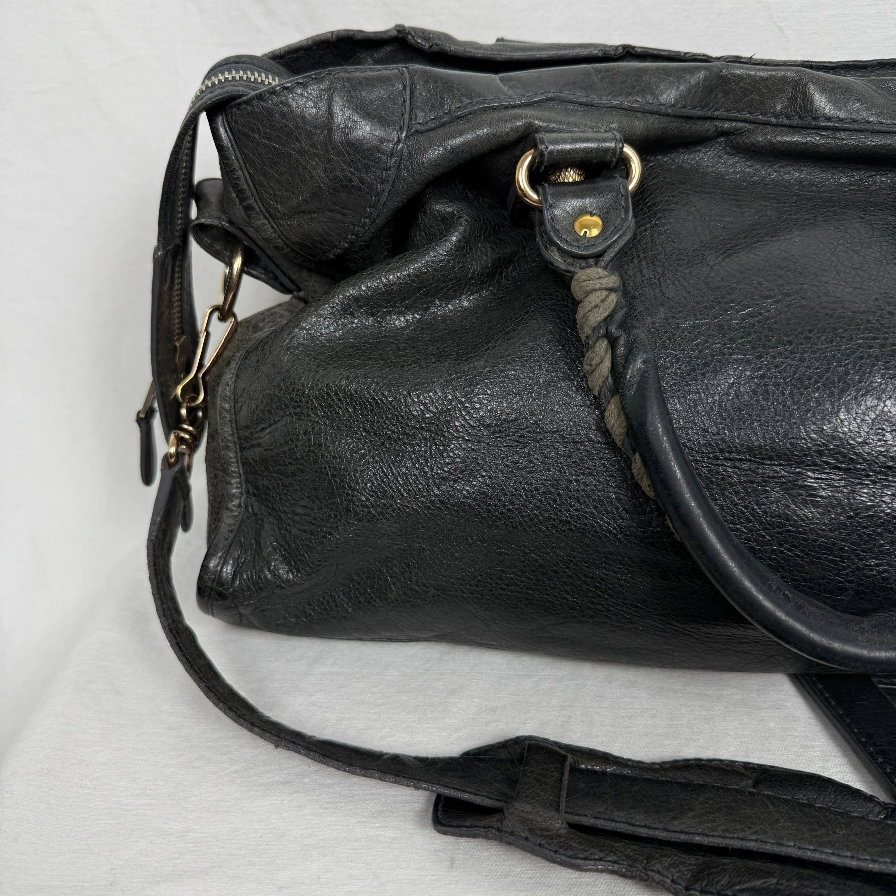 Balenciaga City Leather Handbag - Image 8