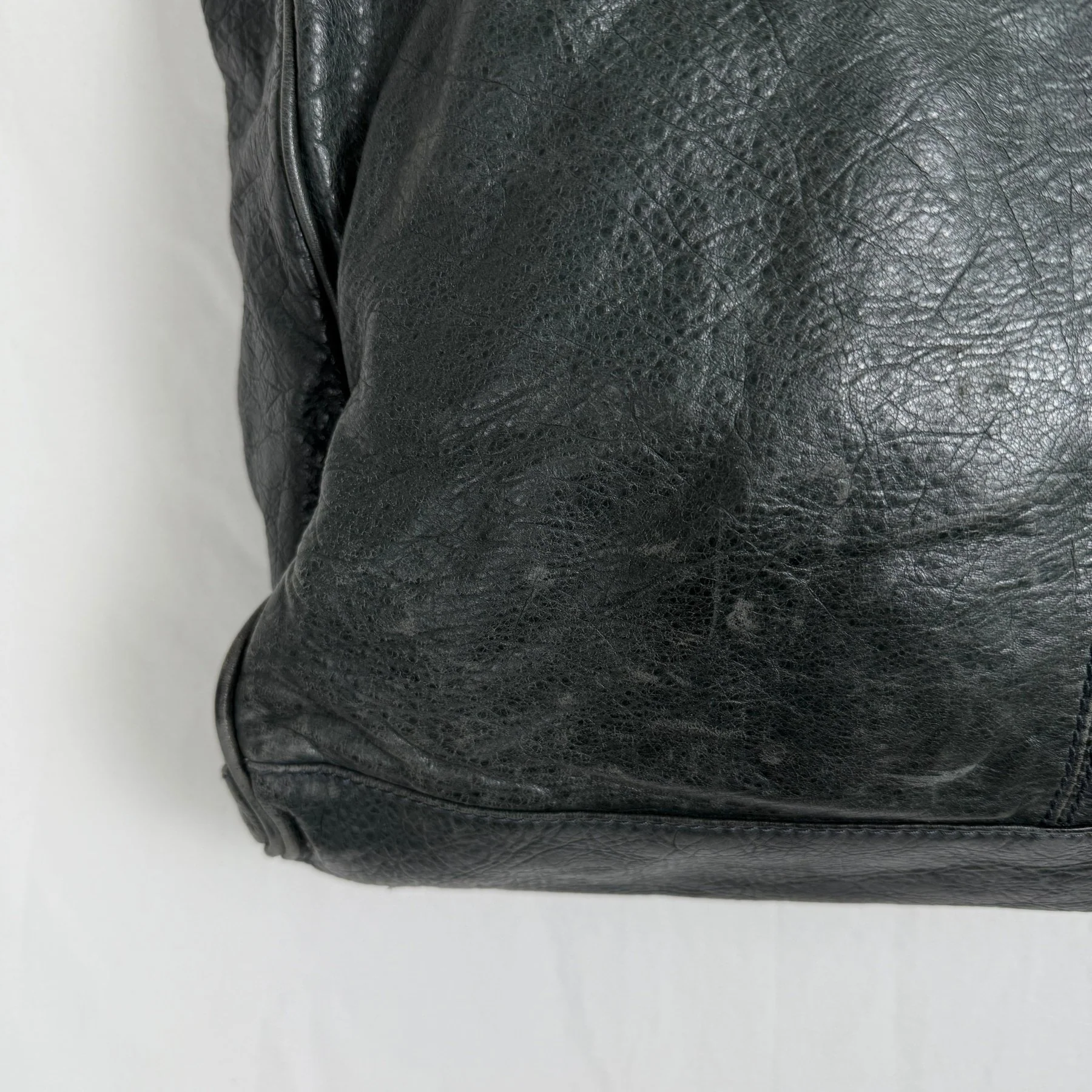 Balenciaga Hexagon Leather Tote Bag - Image 7