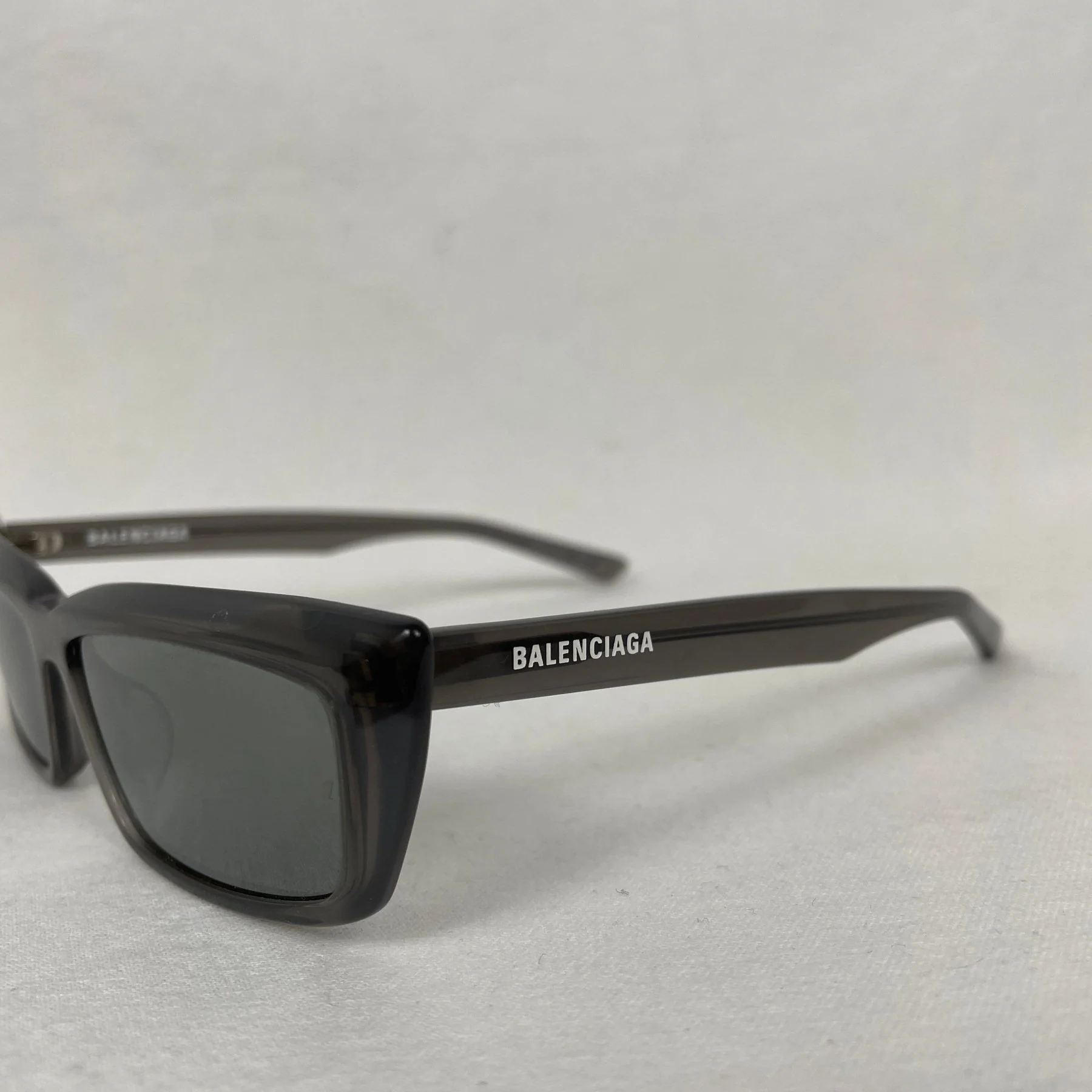 Balenciaga Silver Tint Sunglasses - Image 6
