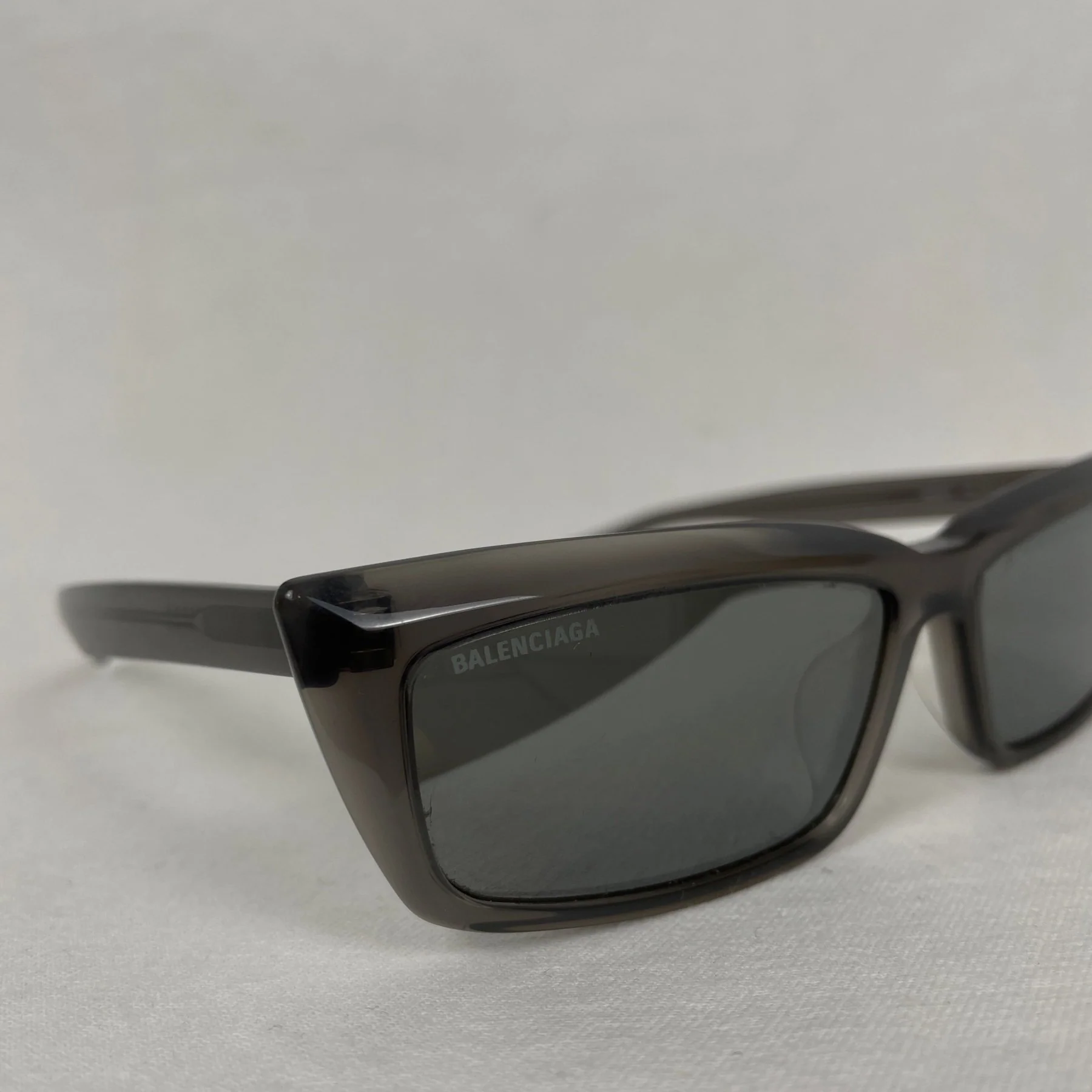 Balenciaga Silver Tint Sunglasses - Image 7