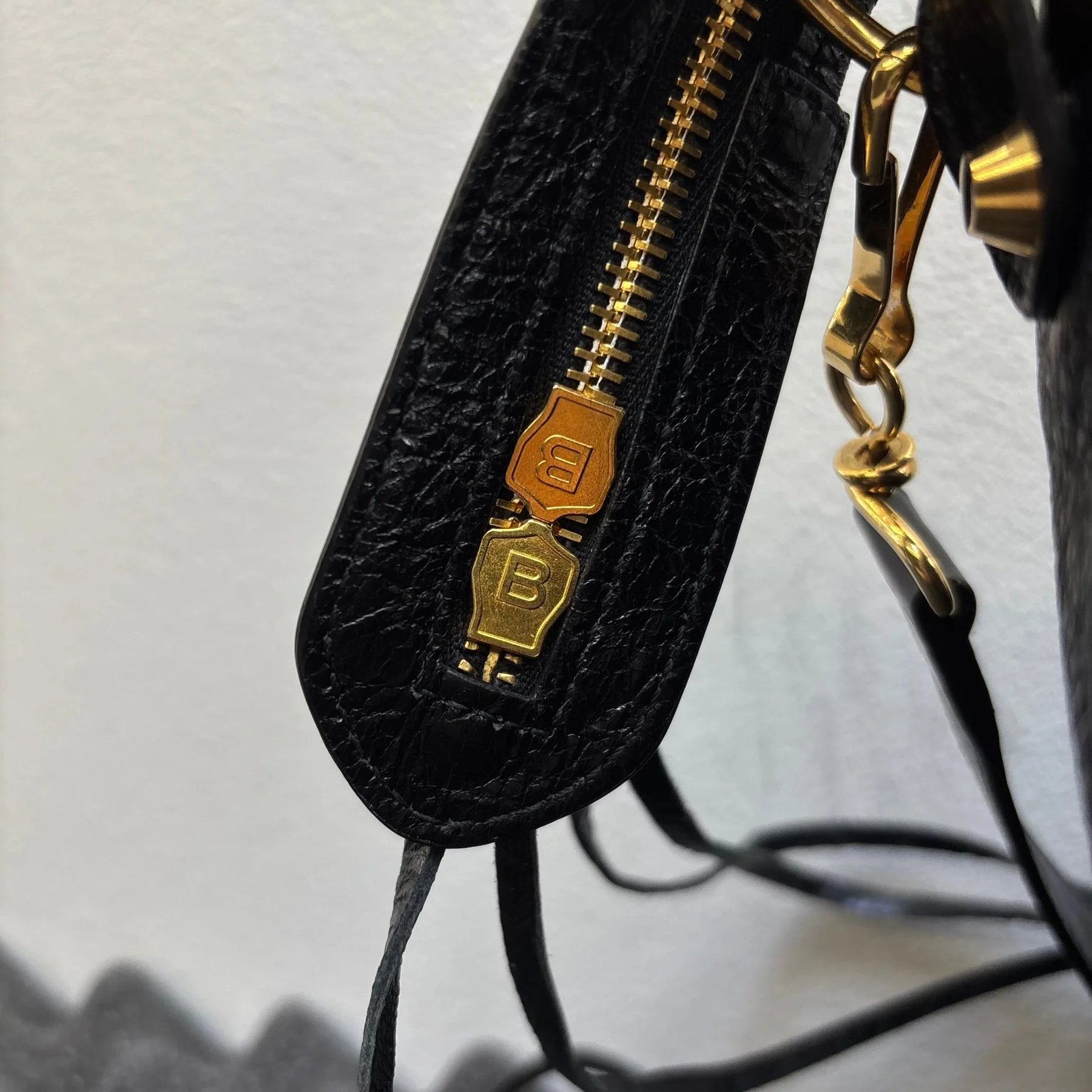 Balenciaga Velo Motocross Leather Handbag - Image 22