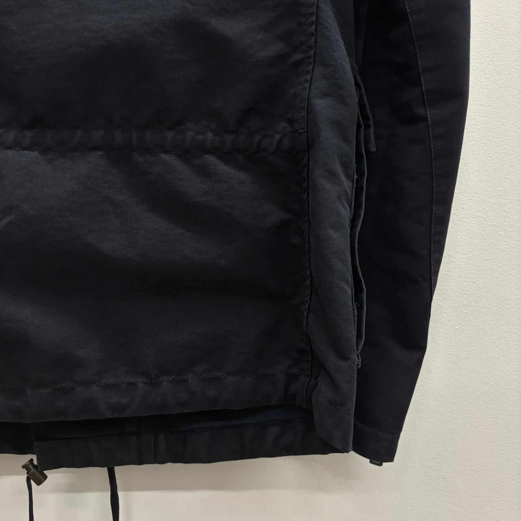 Balmain Biker Parka High Collar Jacket - Image 14