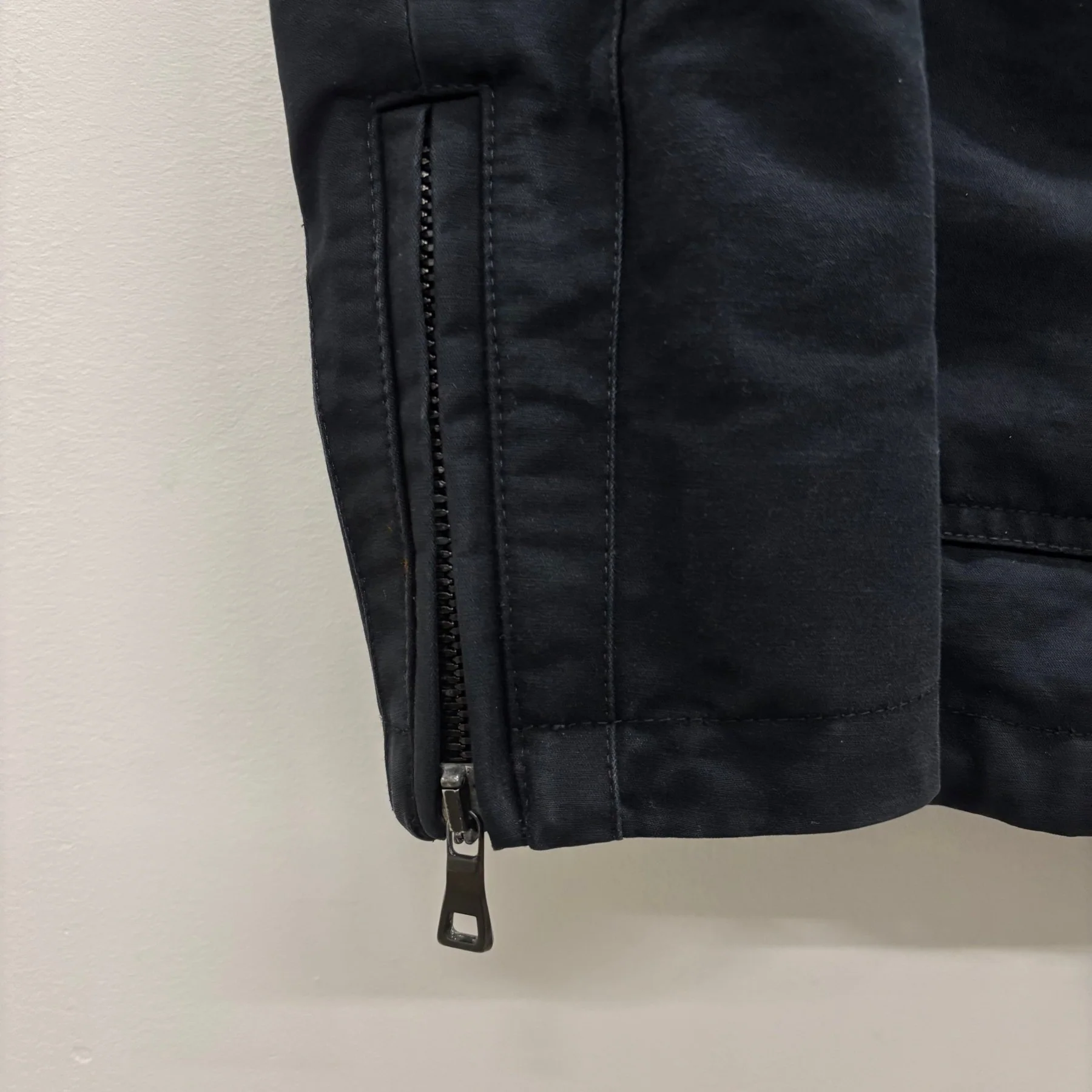 Balmain Biker Parka High Collar Jacket - Image 6