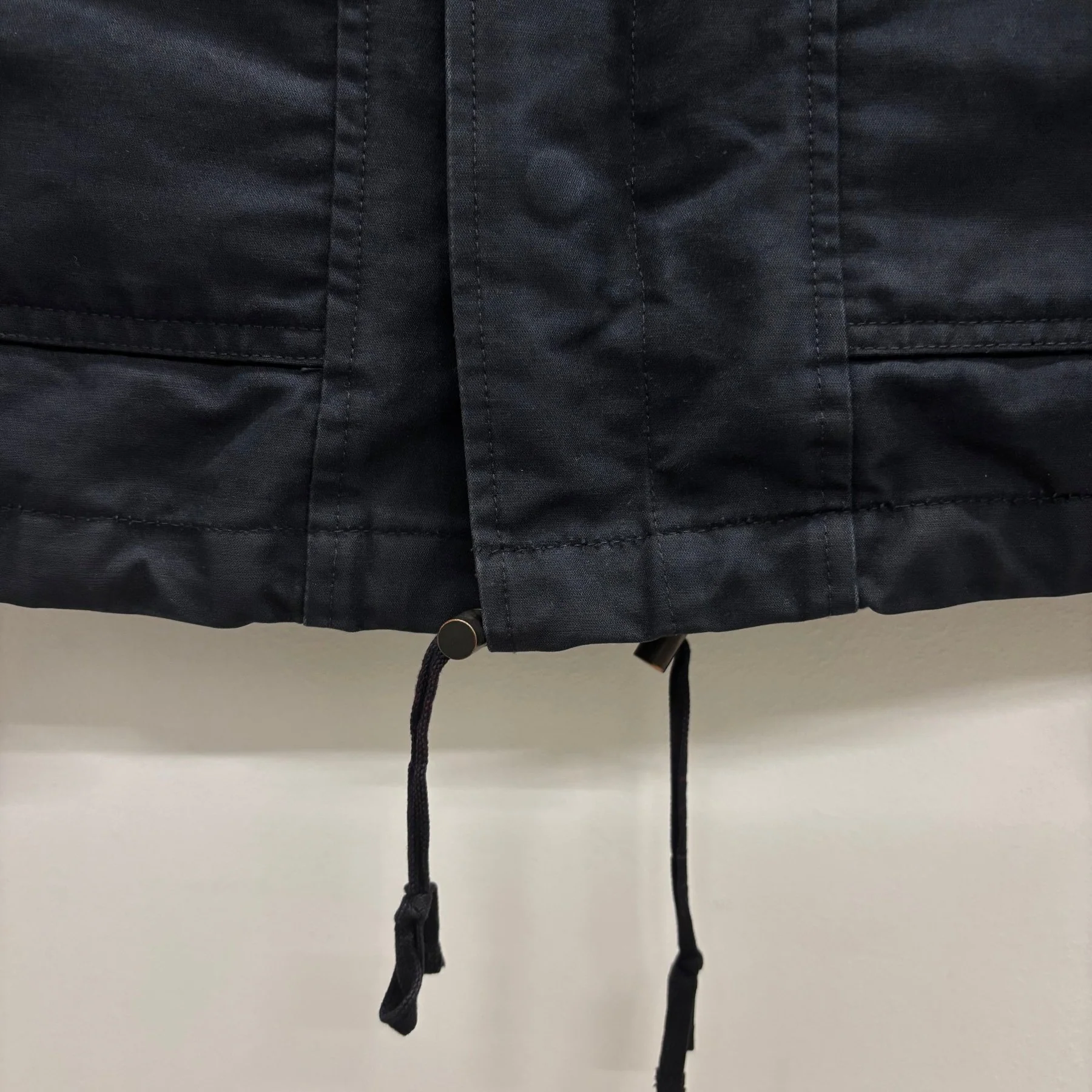 Balmain Biker Parka High Collar Jacket - Image 7