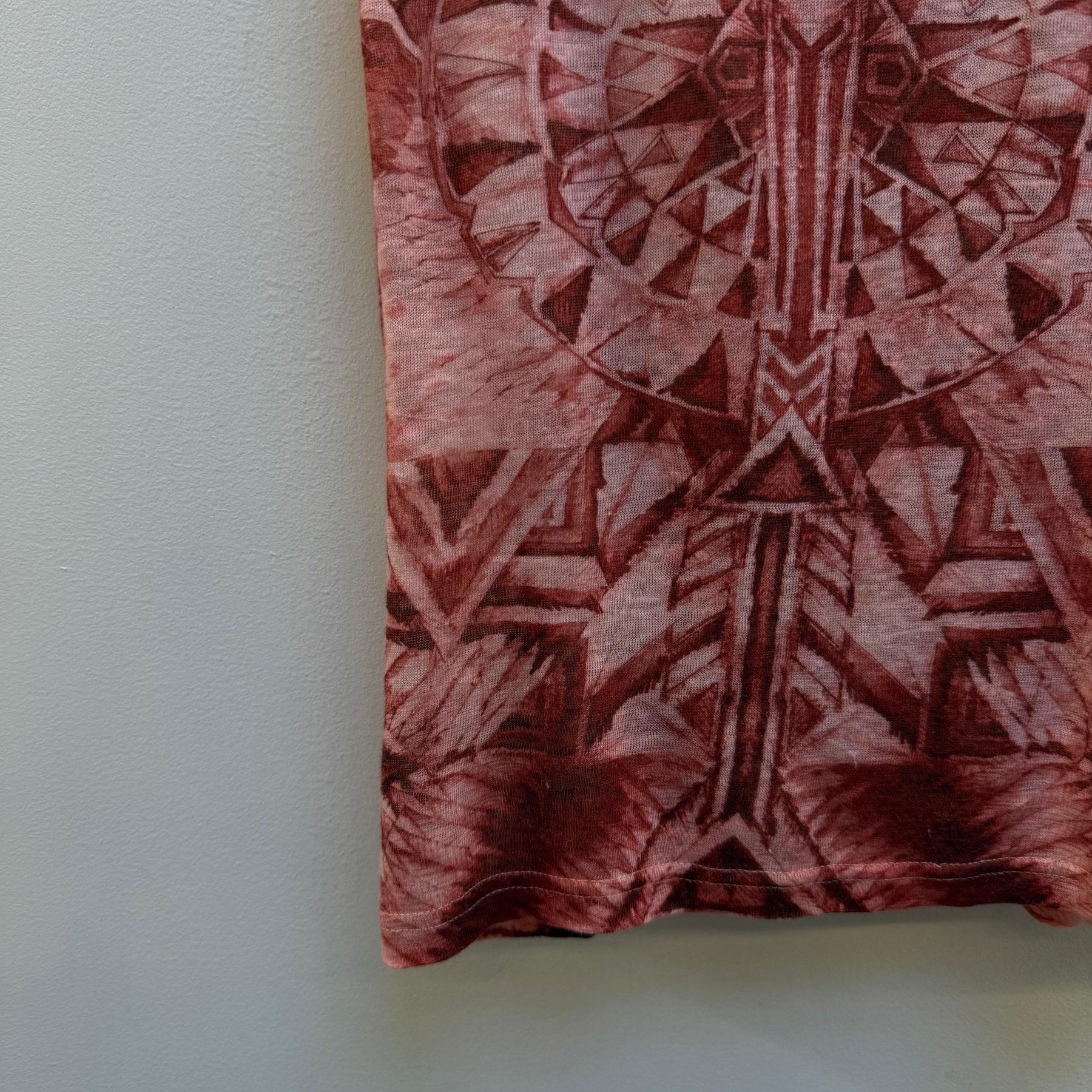 SS12 Balmain Patterned Tank Top - Image 4