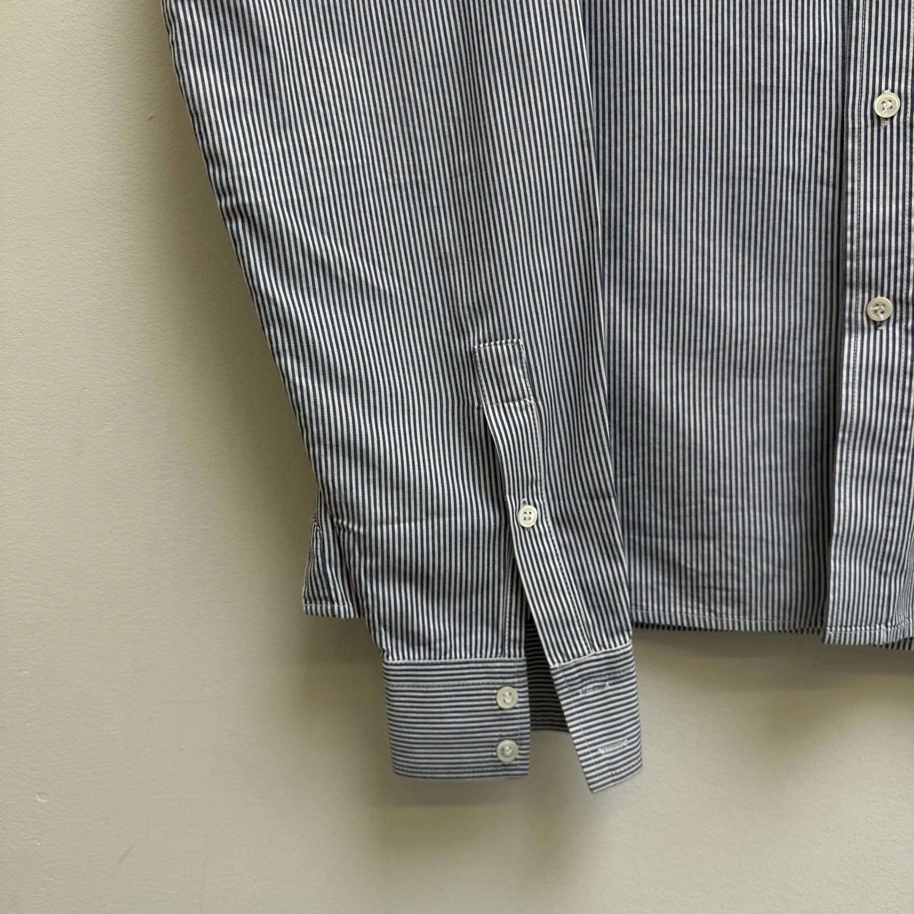 Balmain Pin Strip Embroidered Button Up Shirt - Image 7
