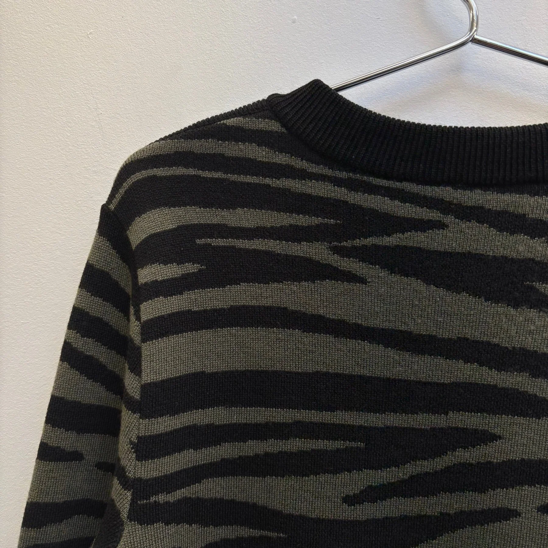 Balmain Tiger Print Knit Sweater - Image 7