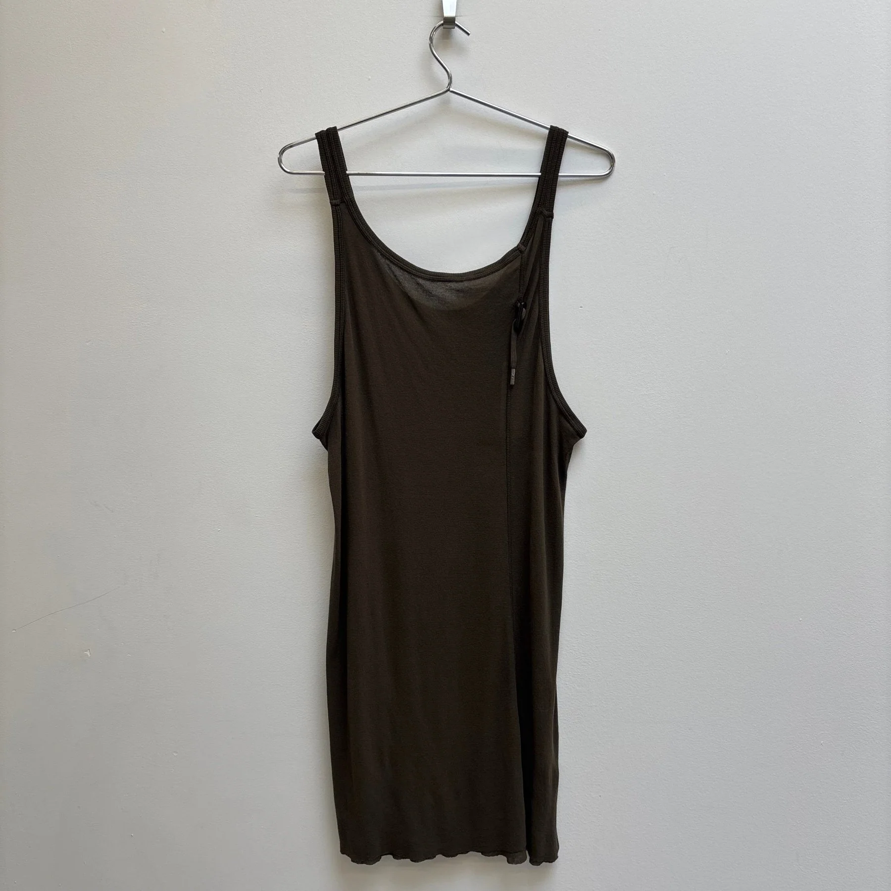 Boris Bidjan Saberi Military Green Tank Top - Image 2