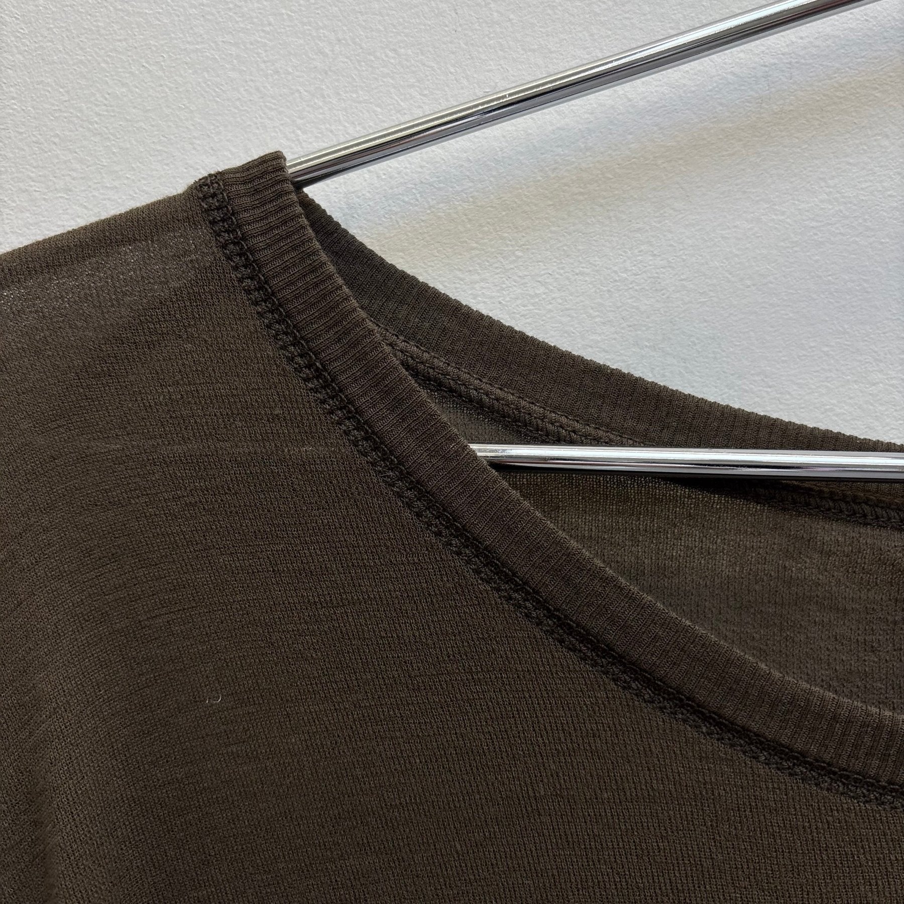 Boris Bidjan Saberi Military Green Tee - Image 4