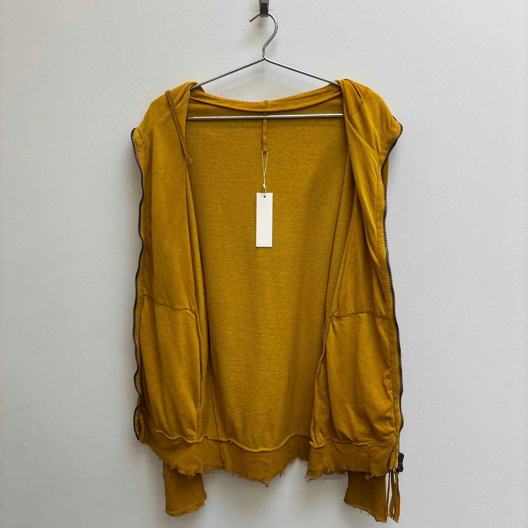 Boris Bidjan Saberi Mustard Zip Up Hoodie - Image 12