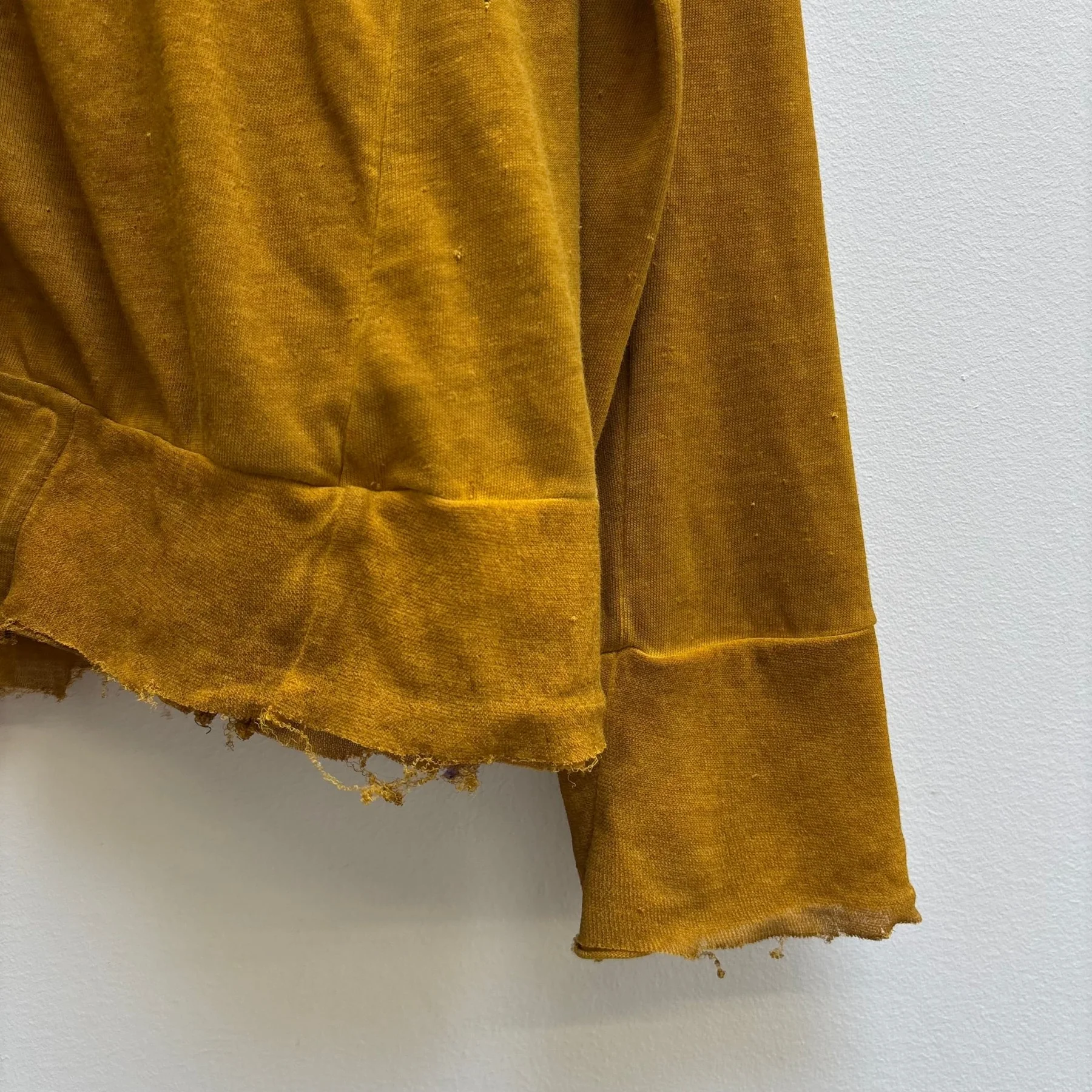 Boris Bidjan Saberi Mustard Zip Up Hoodie - Image 5