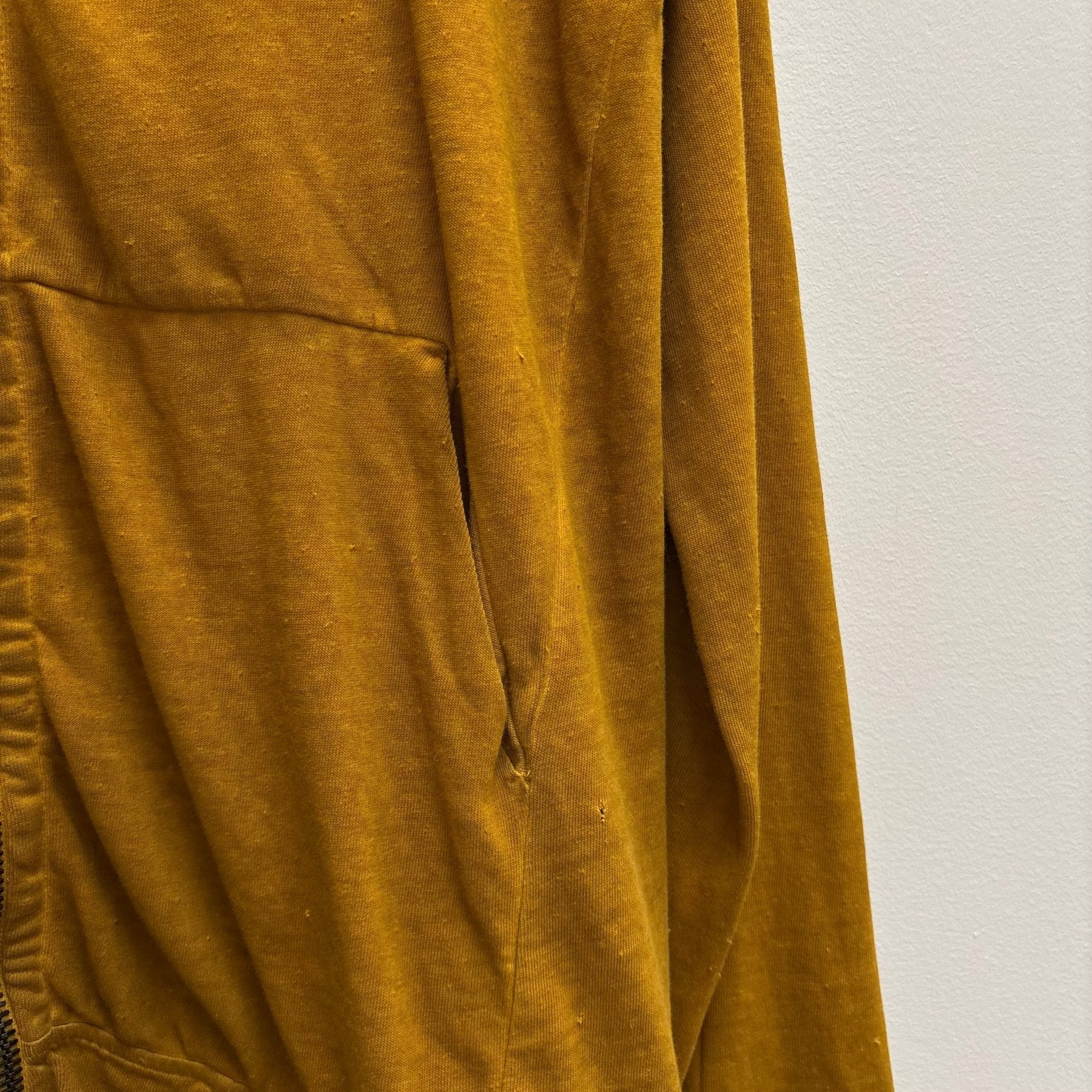 Boris Bidjan Saberi Mustard Zip Up Hoodie - Image 7