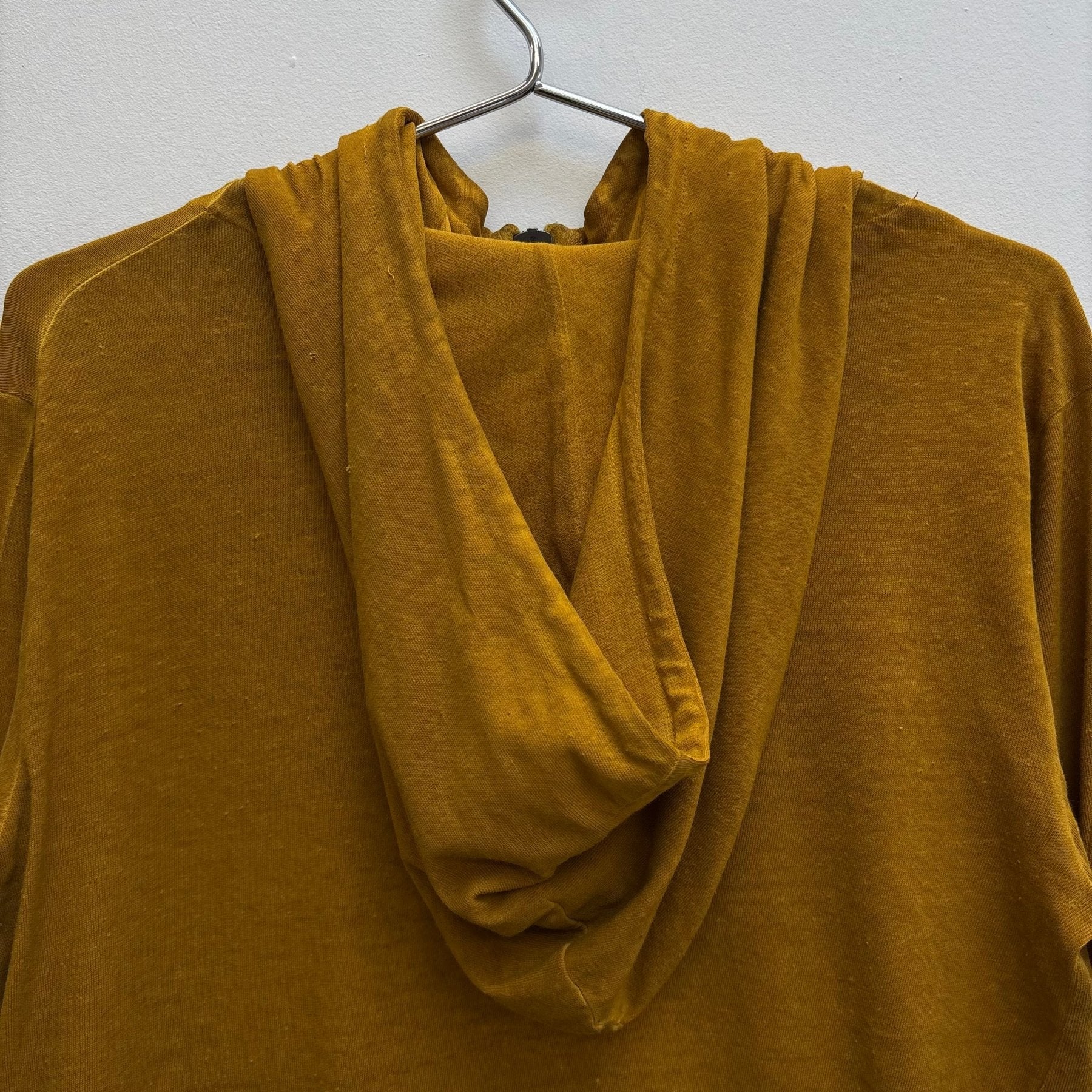 Boris Bidjan Saberi Mustard Zip Up Hoodie - Image 9