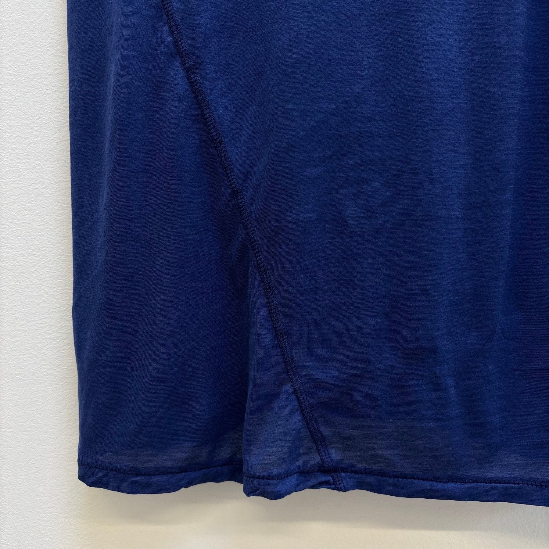 Boris Bidjan Saberi Nuclear Blue Sleeveless Tee - Image 6