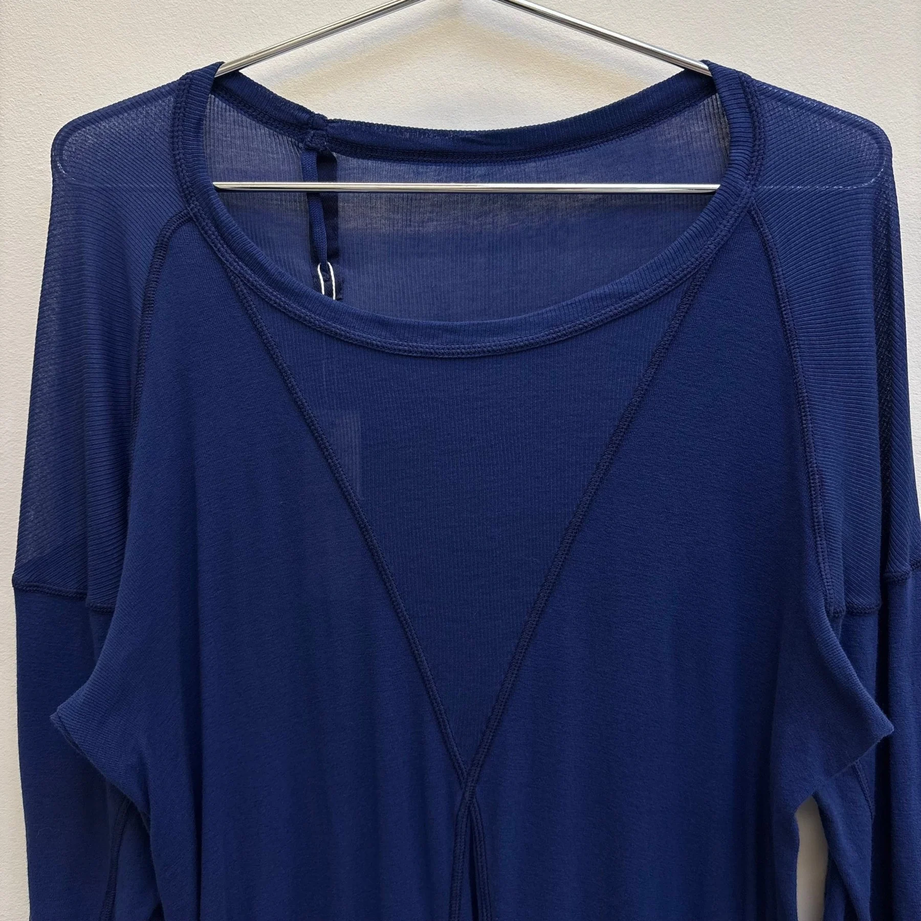Boris Bidjan Saberi Nuclear Blue Surgical Stitch Tee - Image 3