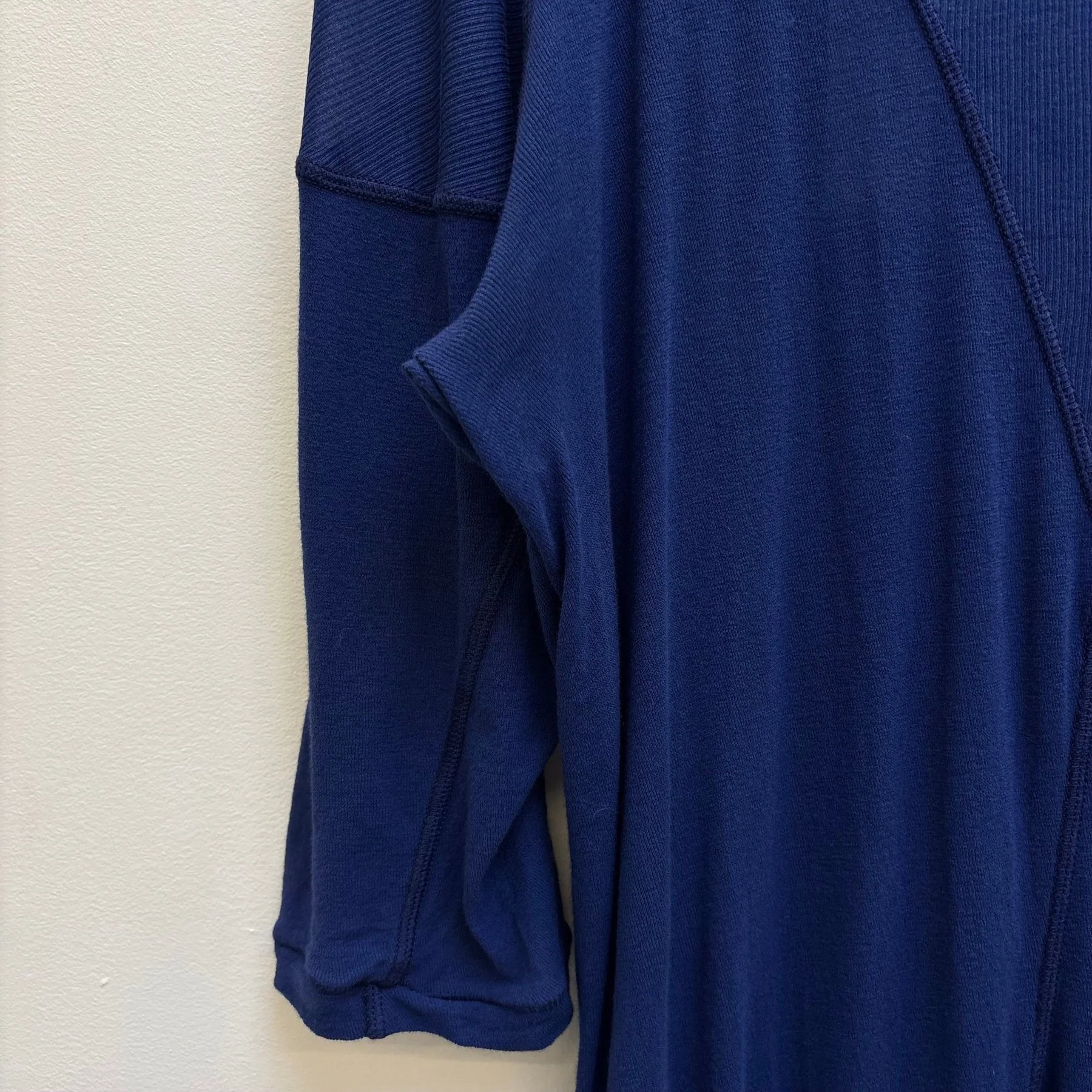 Boris Bidjan Saberi Nuclear Blue Surgical Stitch Tee - Image 4