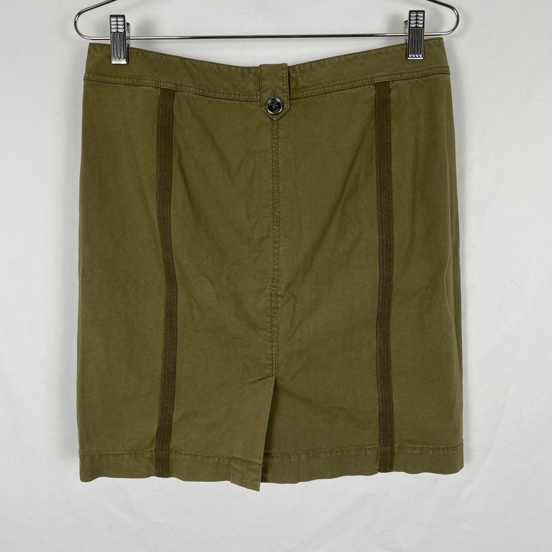 Burberry Military Zip Skirt - Image 2