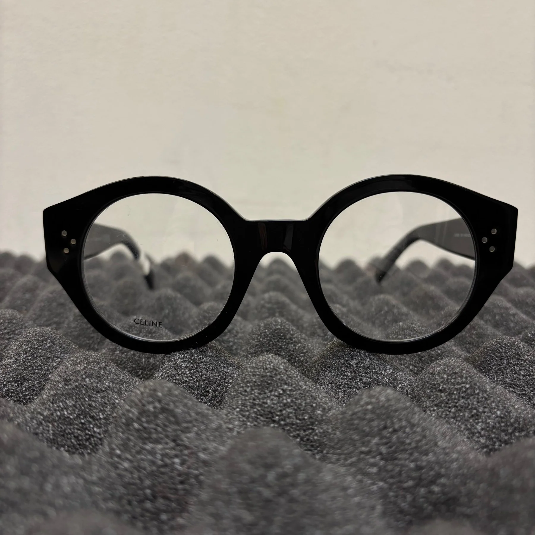 Celine Bold Round Optical Glasses - Image 4