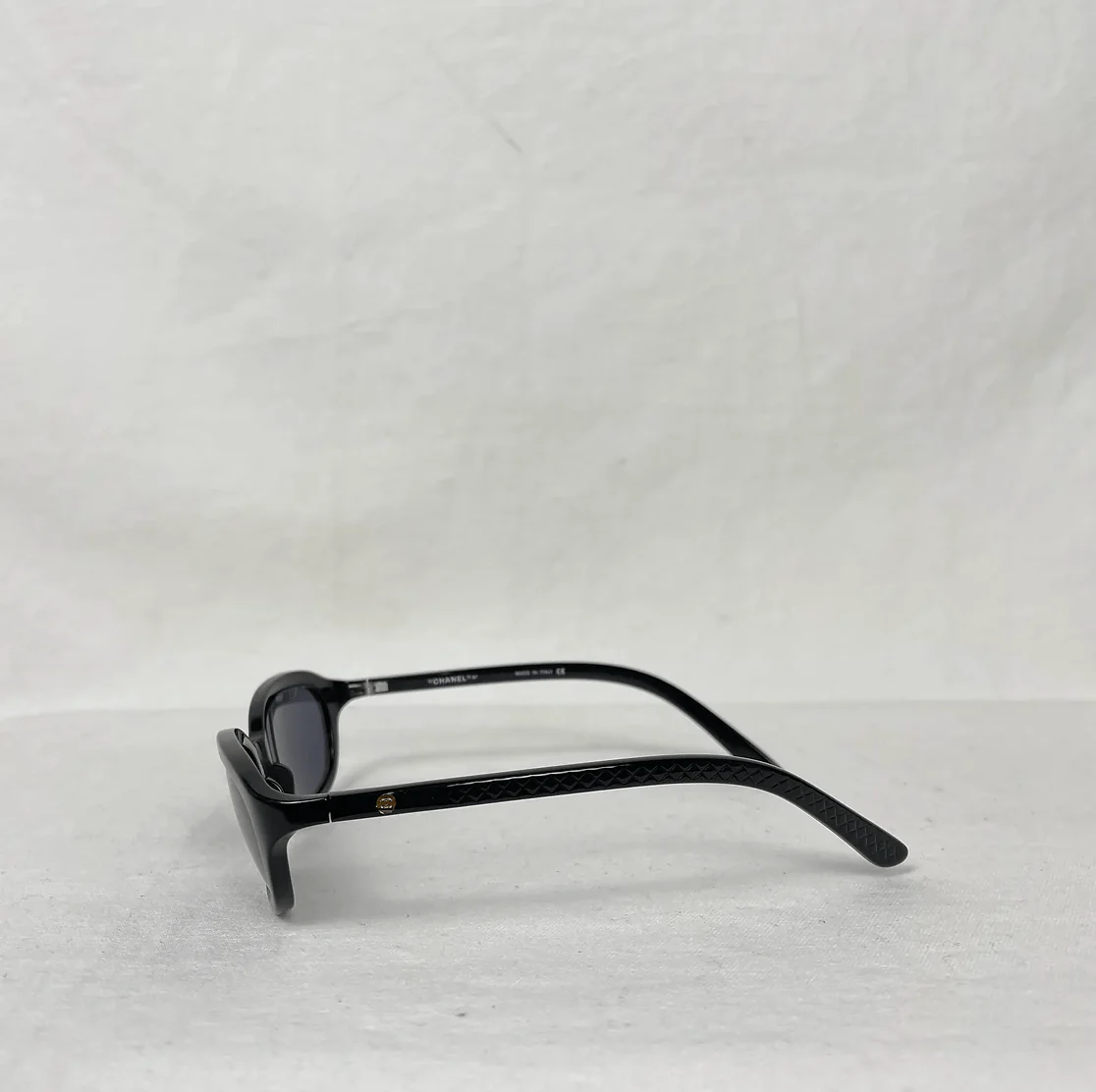 Chanel Black Sunglasses - Image 3