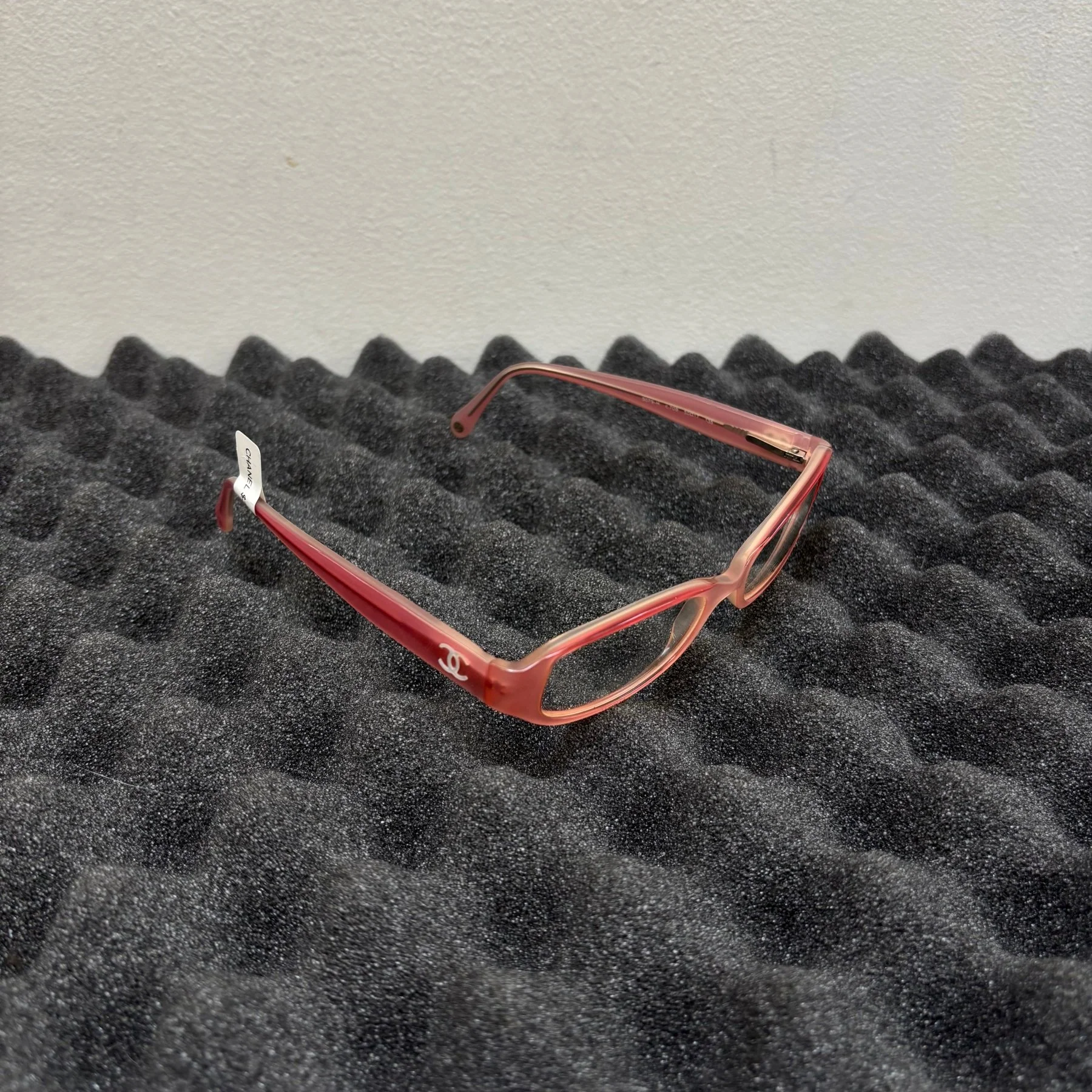 Chanel Pink Frame Optical Glasses - Image 2