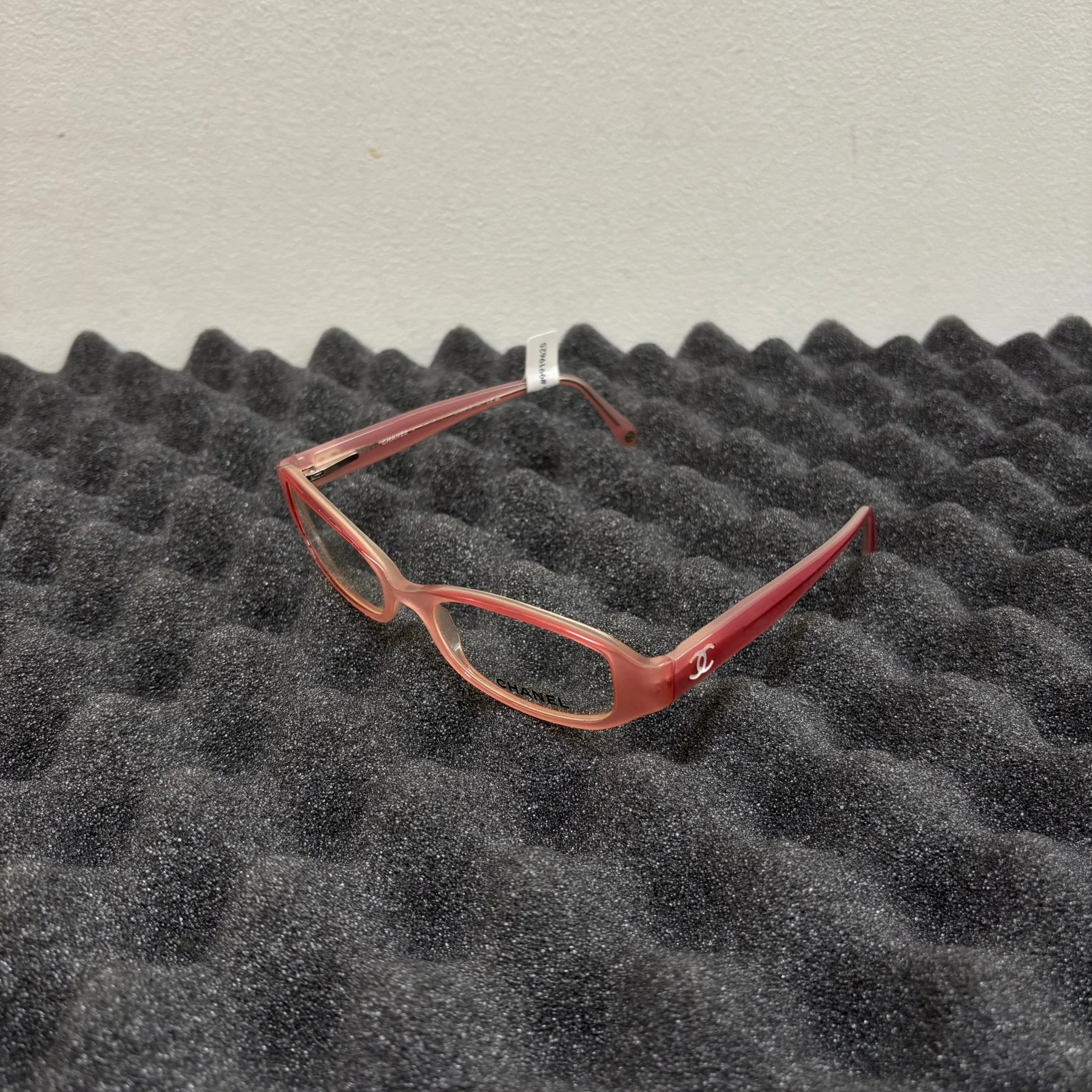 Chanel Pink Frame Optical Glasses - Image 3