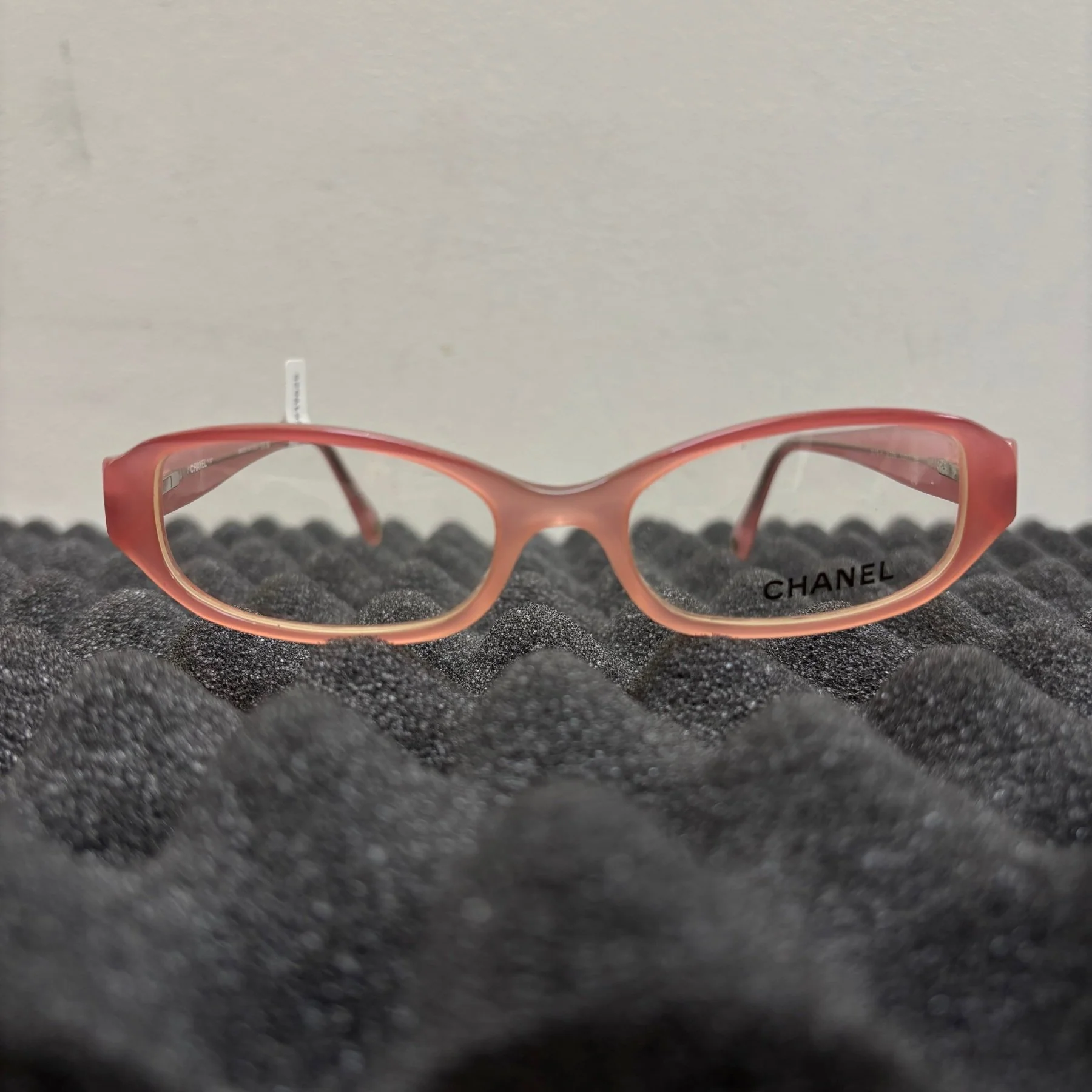 Chanel Pink Frame Optical Glasses - Image 4