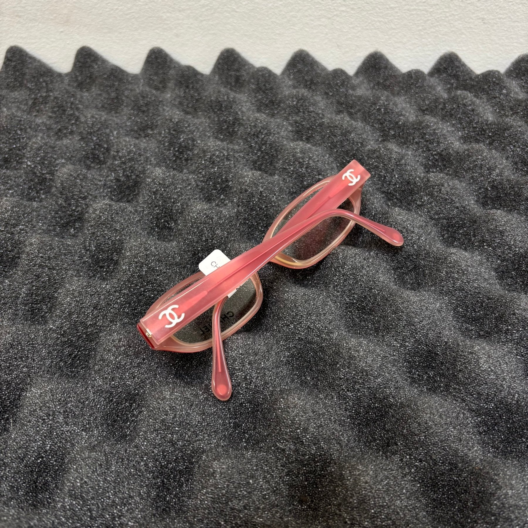 Chanel Pink Frame Optical Glasses - Image 8
